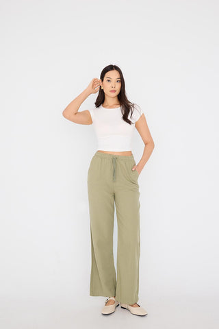 Trousers With Tie Waist PN5118