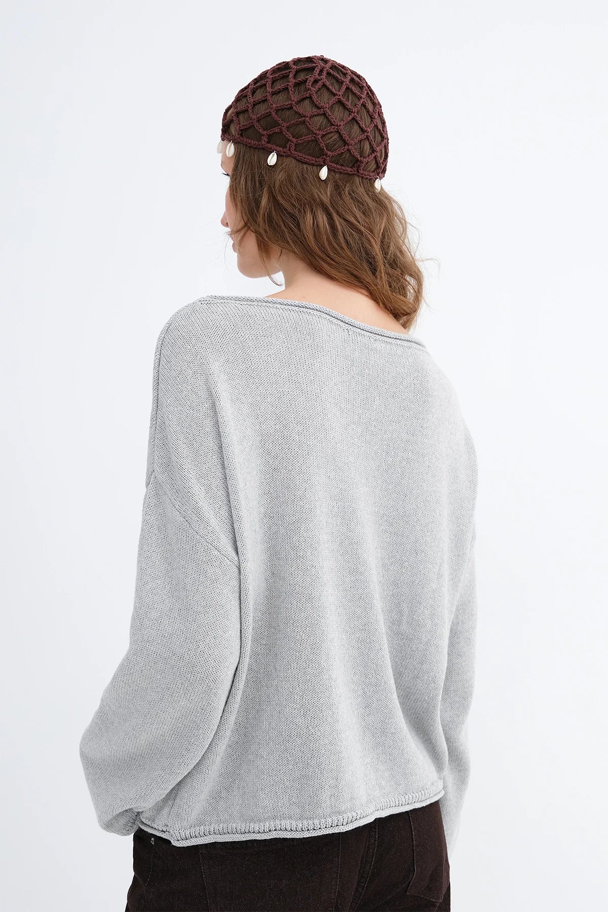 Snow-Melange_Boat-Neck-Knitwear-Sweater-addax