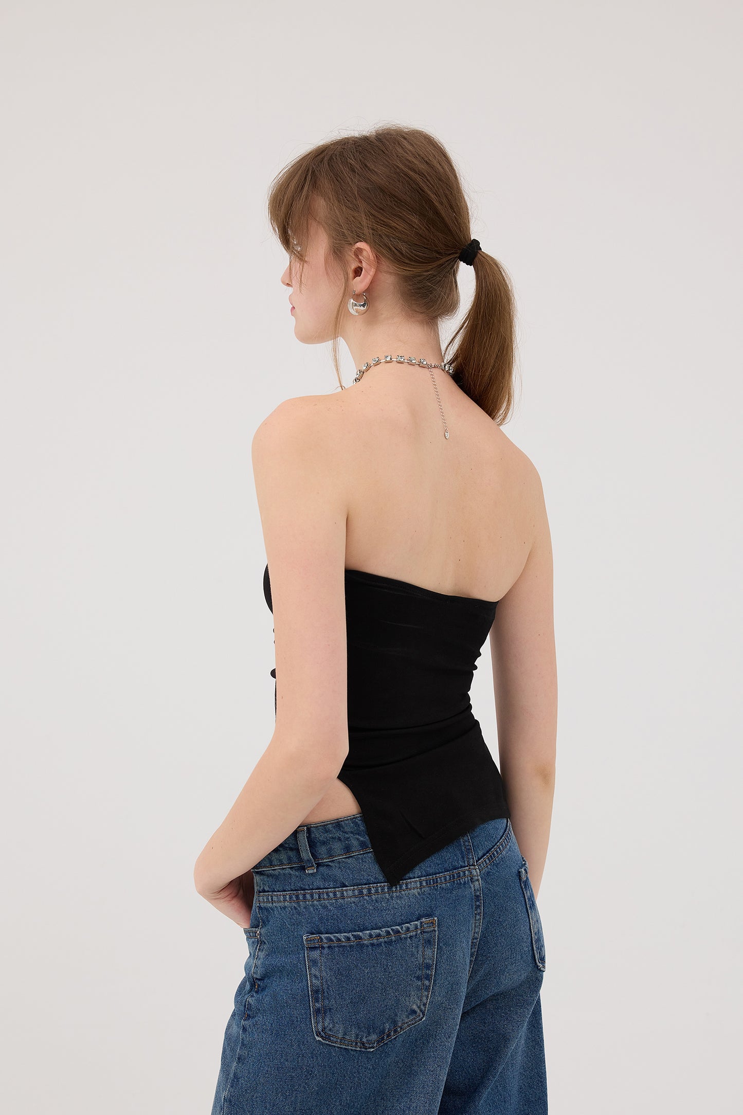 Black_Strapless-Gathered-Bustier-addax