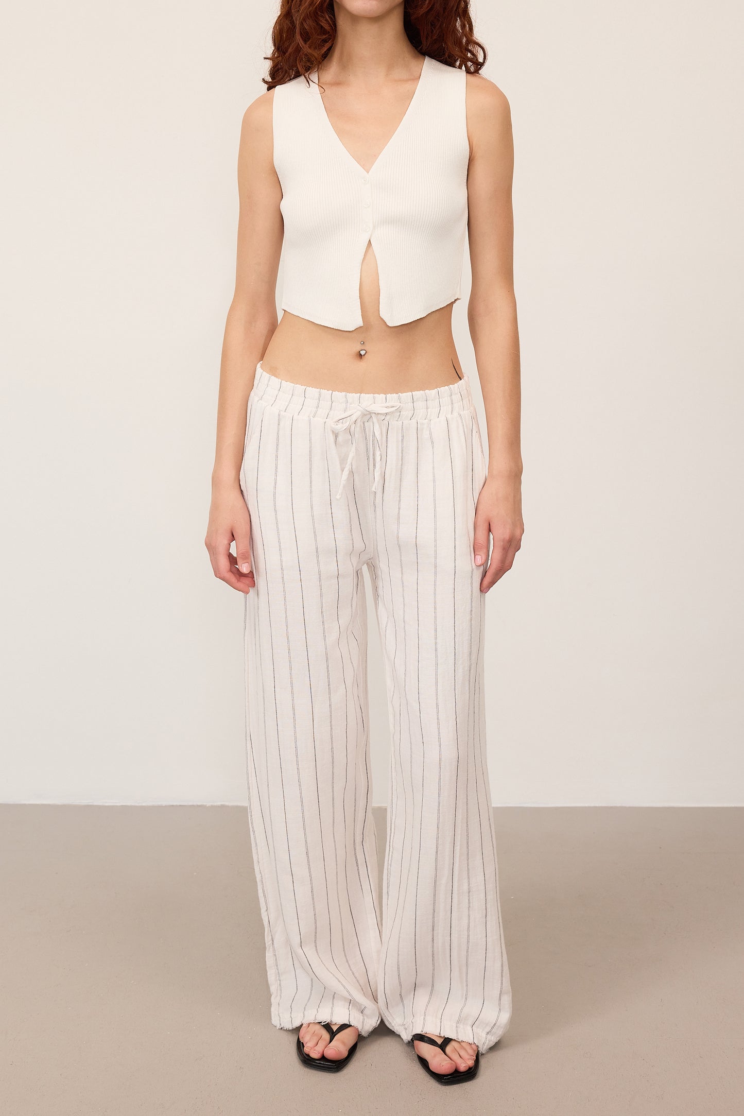 Ecru---Black_High-Waist-Striped-Wide-Leg-Pants-addax
