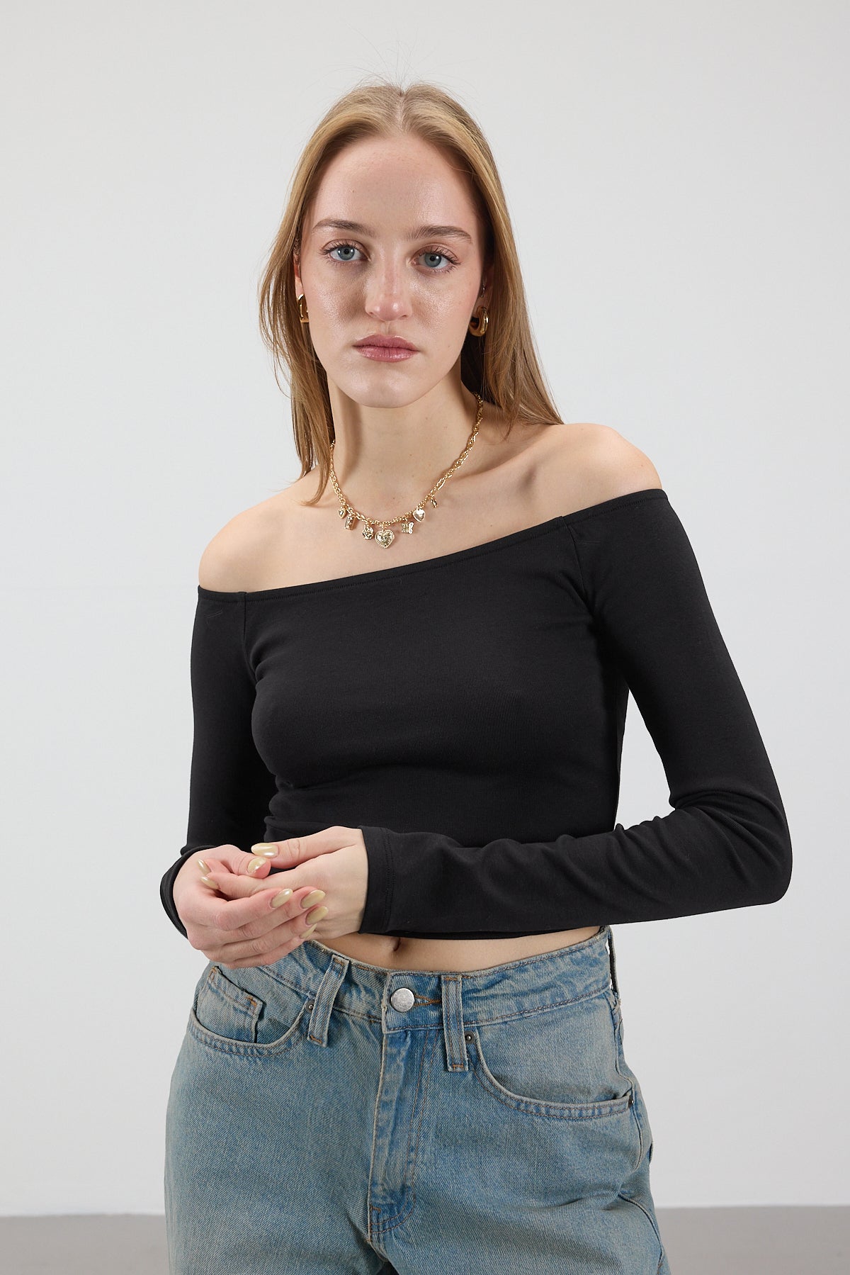 Black_Boat-Neck-Long-Sleeve-Crop-Top-addax