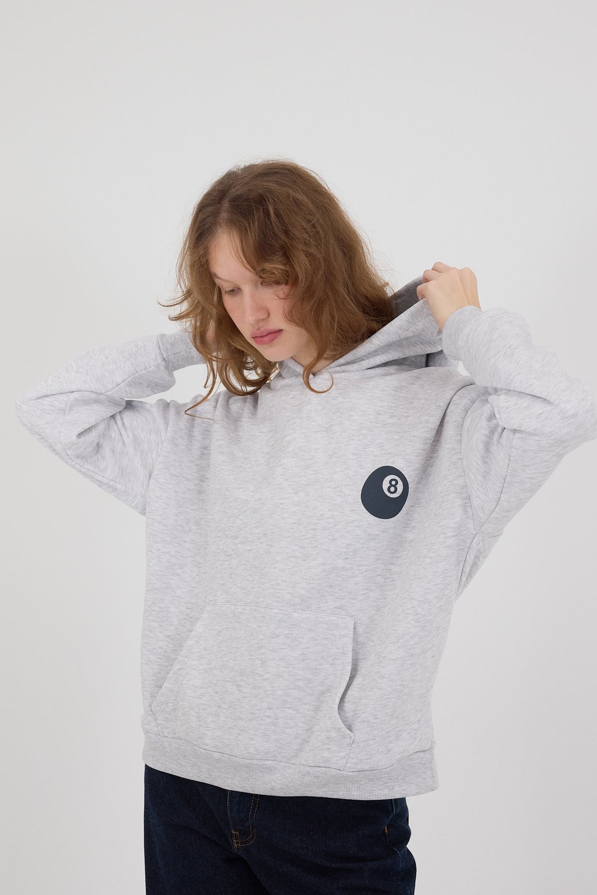 Snow-Melange_Billiard-Ball-Printed-Raised-Sweatshirt-addax