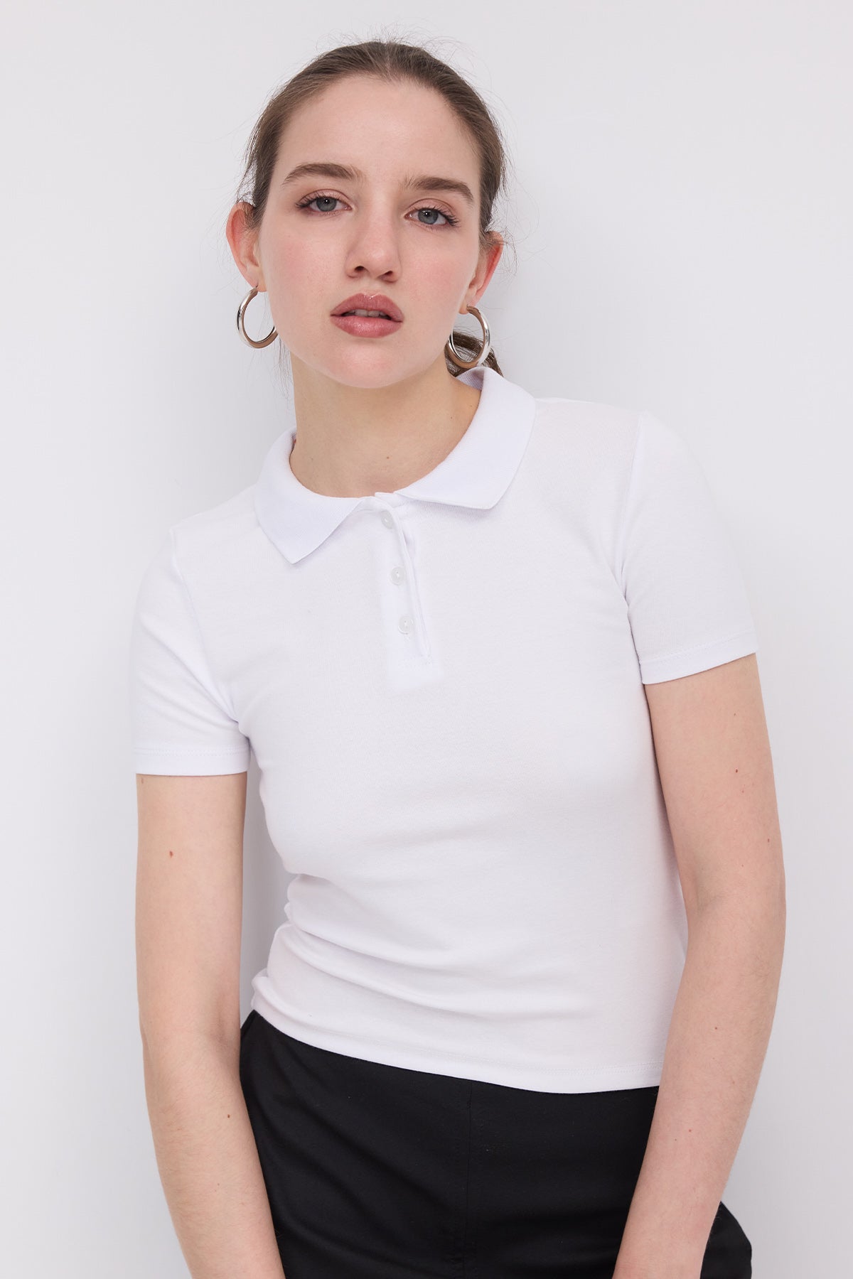 White_Polo-Neck-Modal-T-shirt-addax