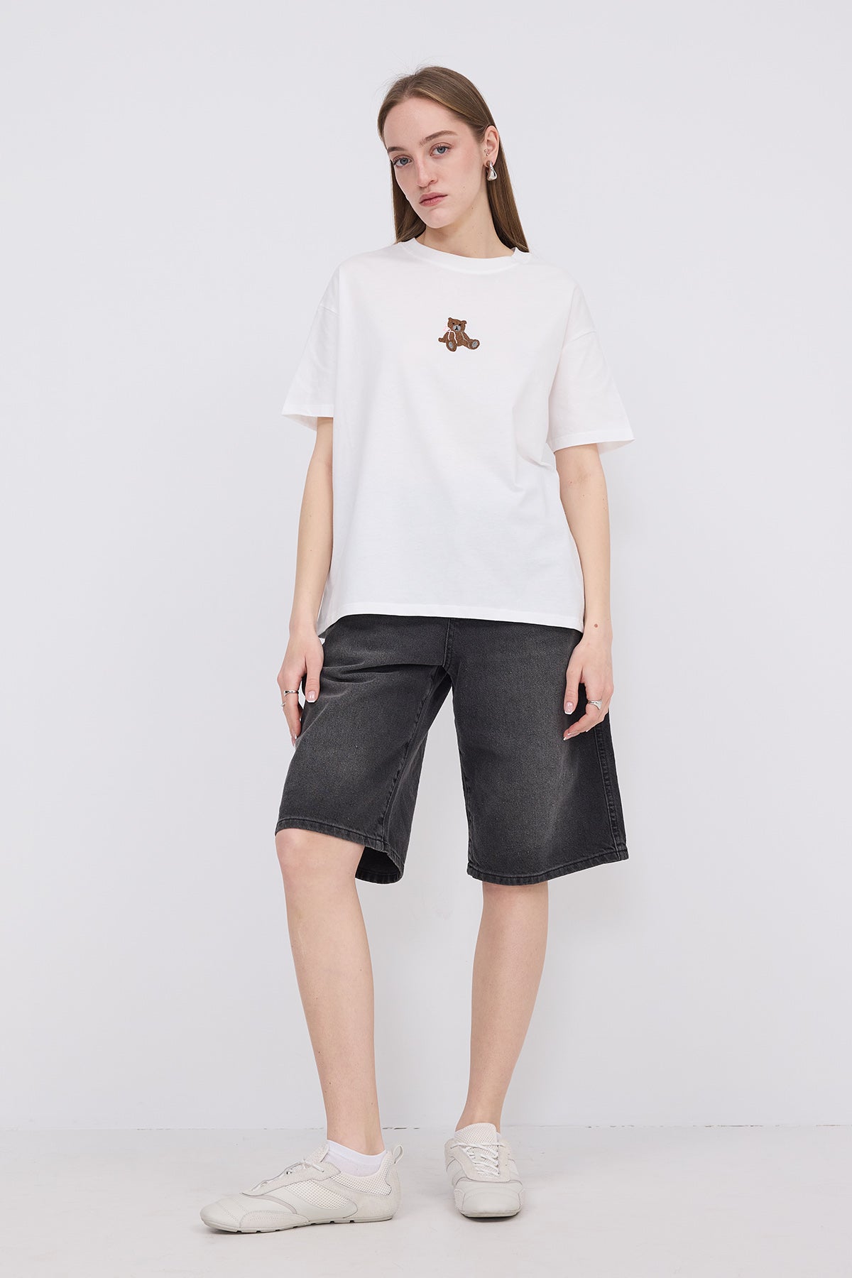 Ecru_Teddy-Bear-Printed-T-Shirt-addax