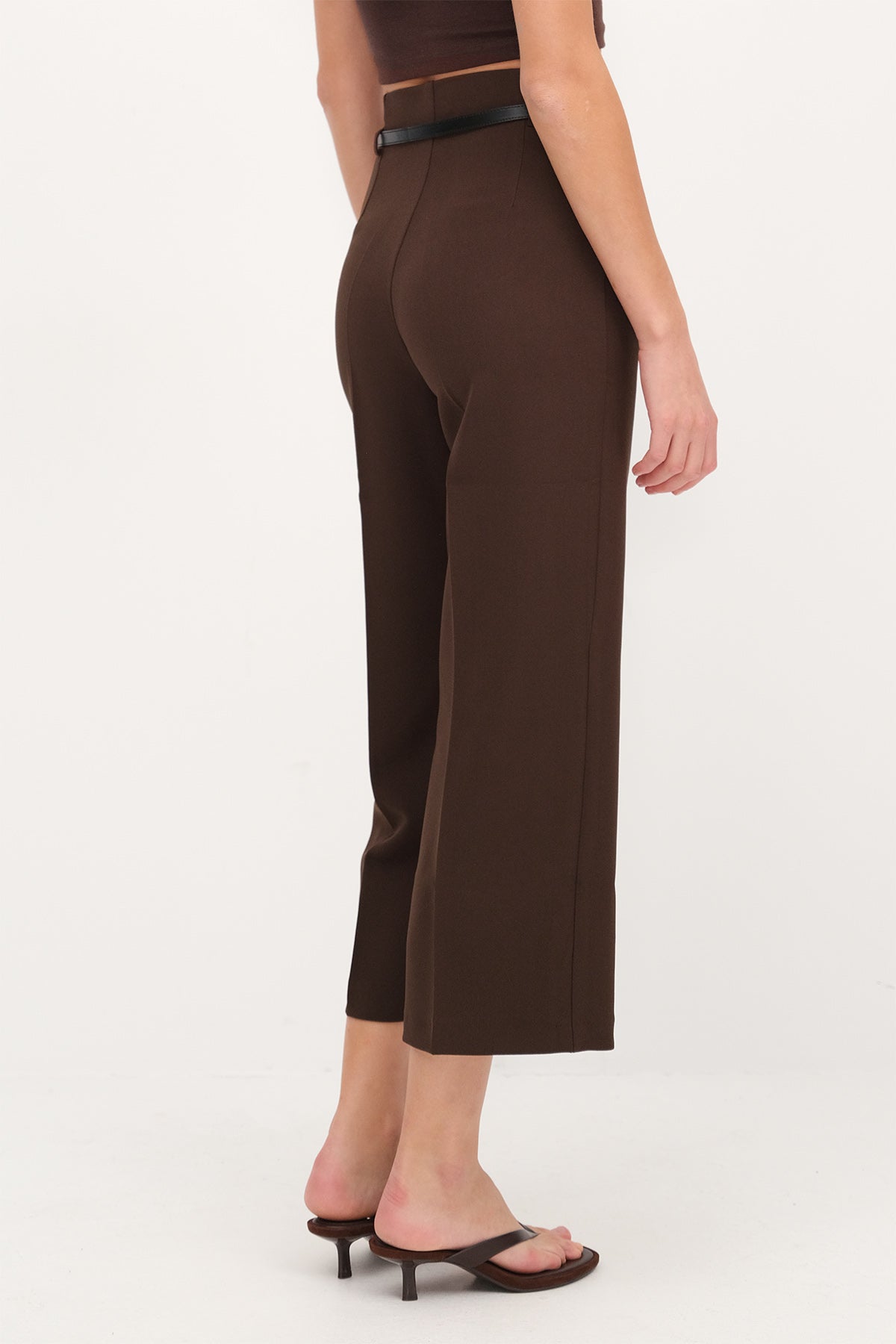 Brown_Belted-Wide-Leg-Pants-addax