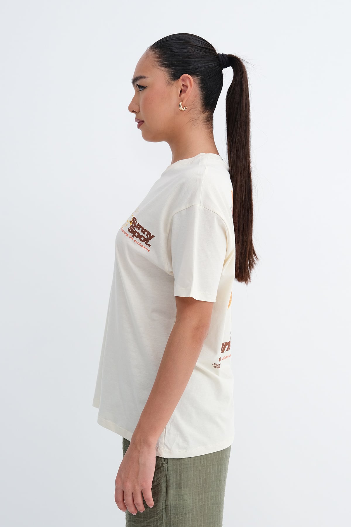 S.Yellow_Printed-T-shirt-addax