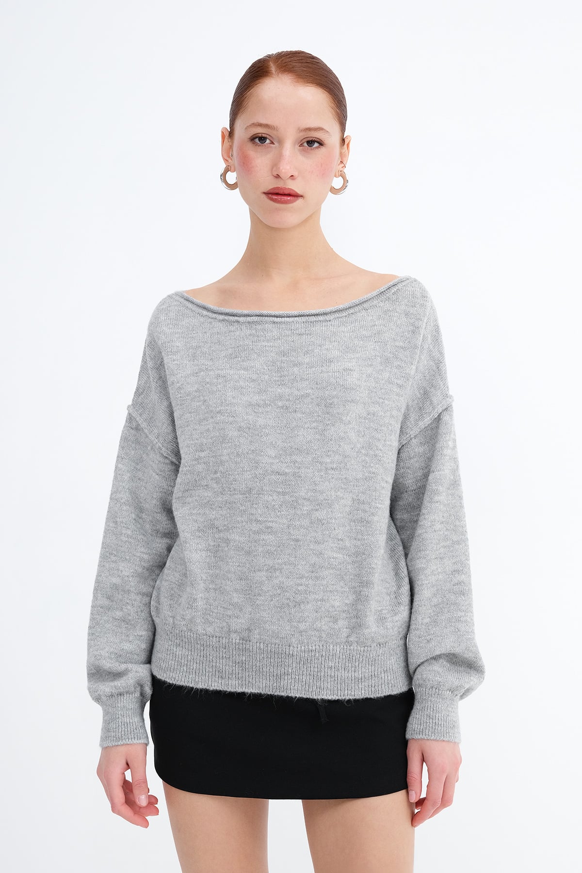 Grey-Melange_Boat-Neck-Knit-Sweater-addax