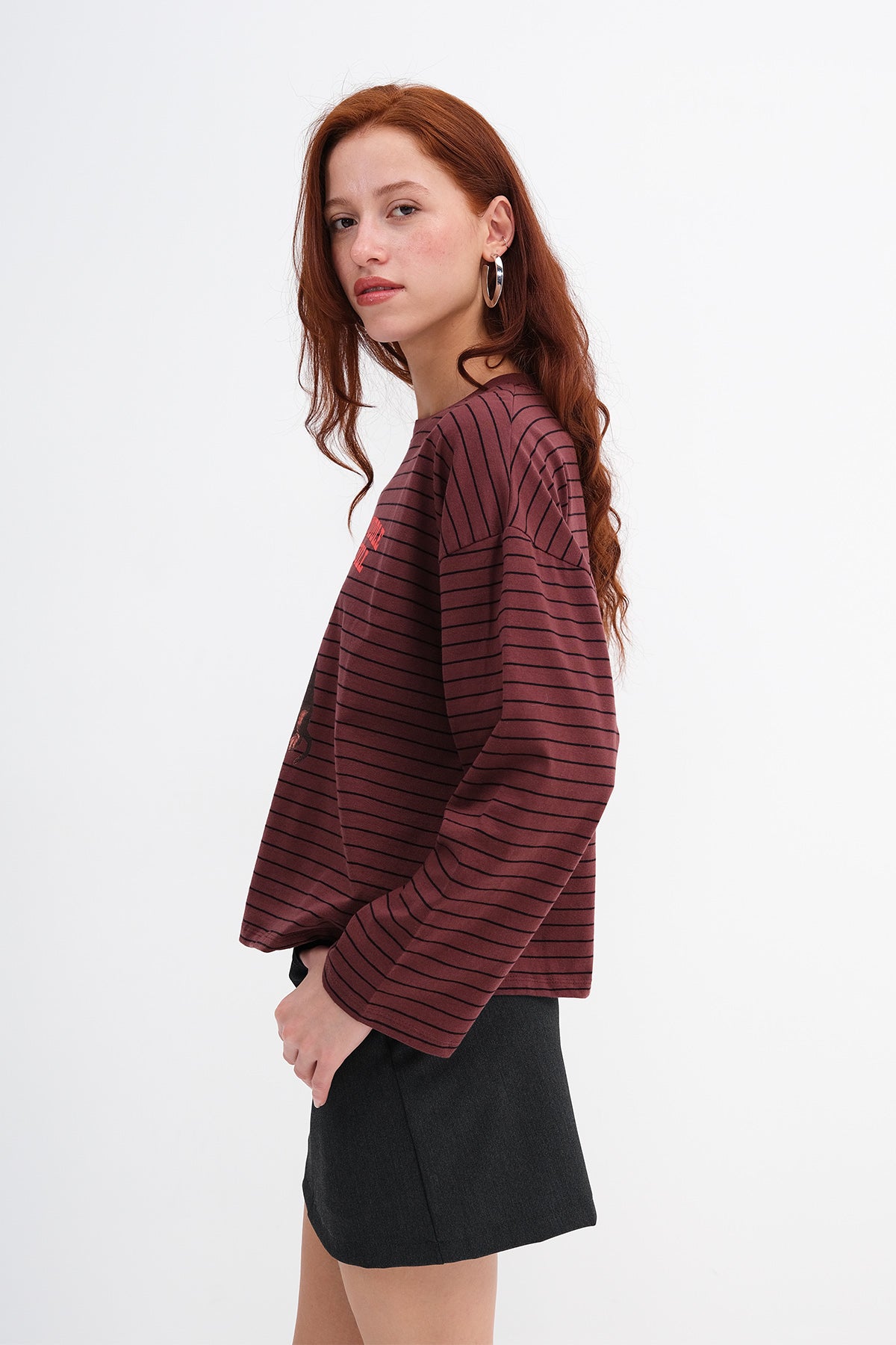 Brown_Dog-Printed-Long-Sleeve-T-shirt-addax