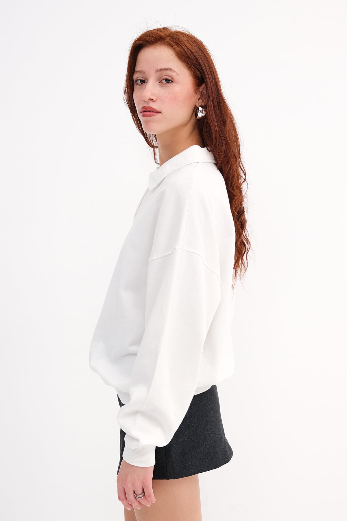 Ecru_Polo-Neck-Long-Sleeve-T-shirt-addax