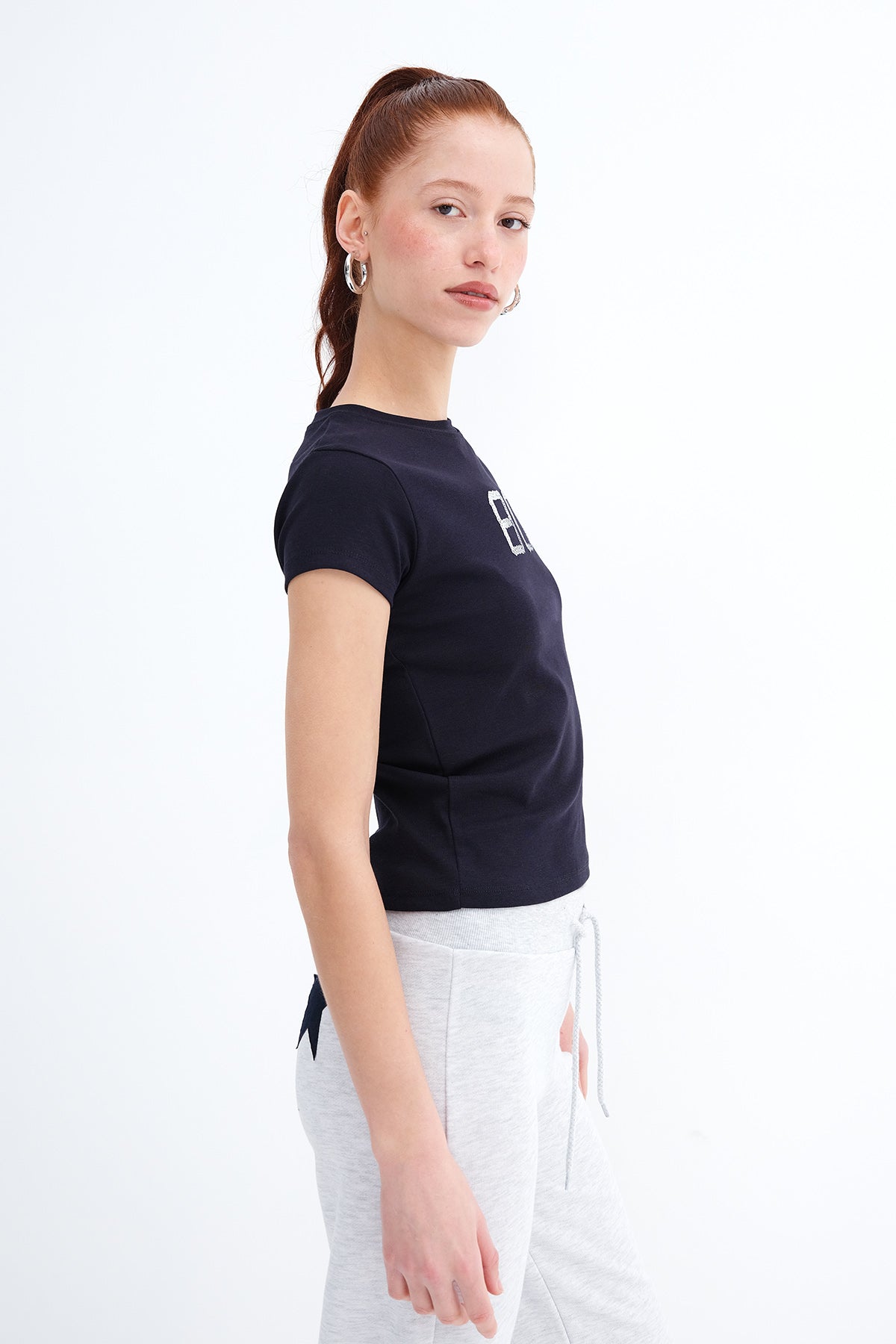 Night-Blue_Sequin-Embroidered-T-Shirt-addax