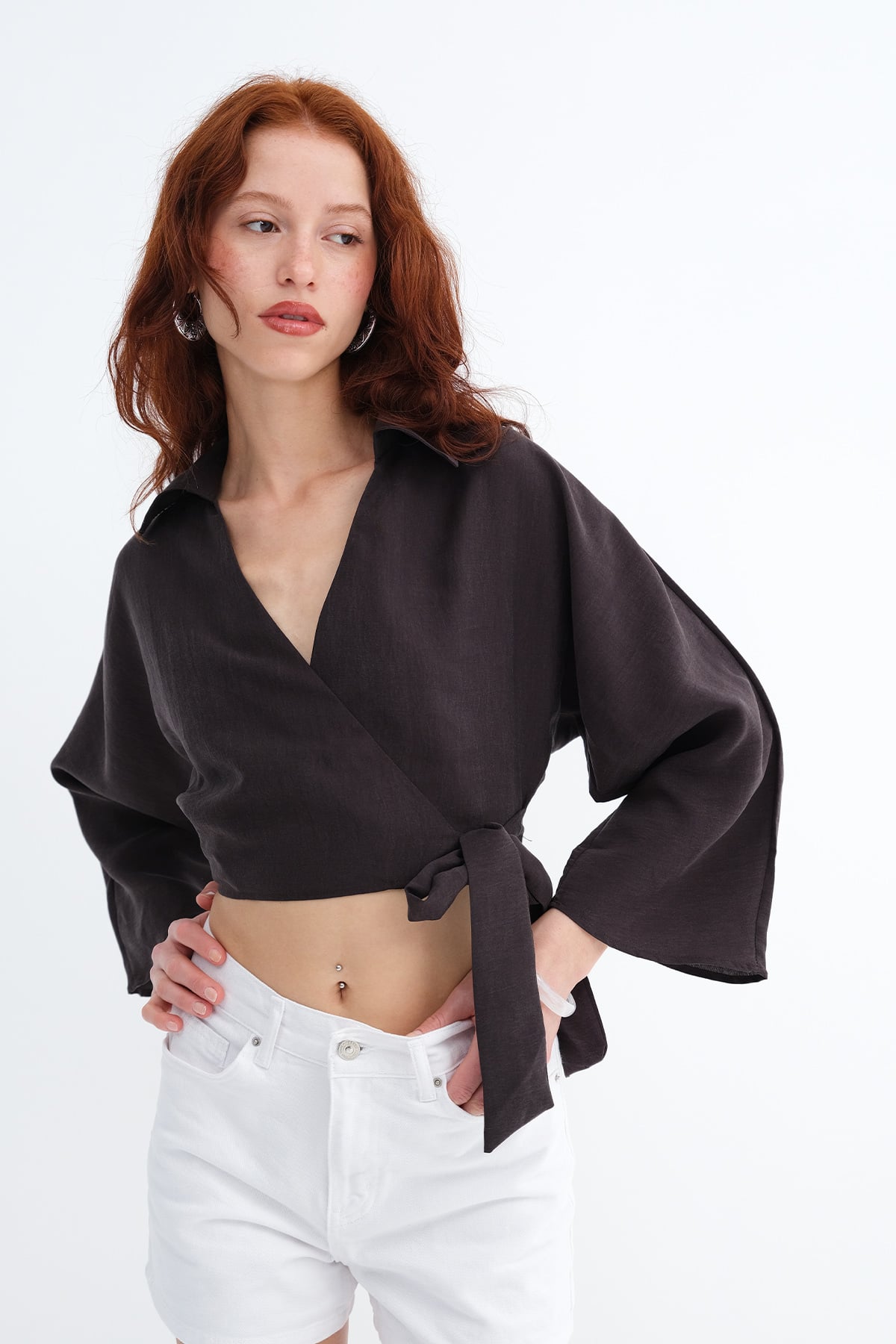 Brown_Tie-Front-Shirt-addax