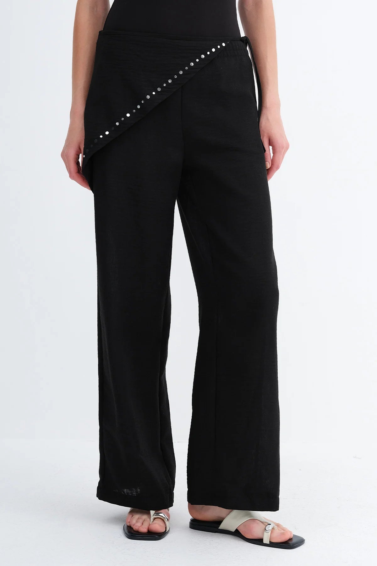 Waist Detail Trousers