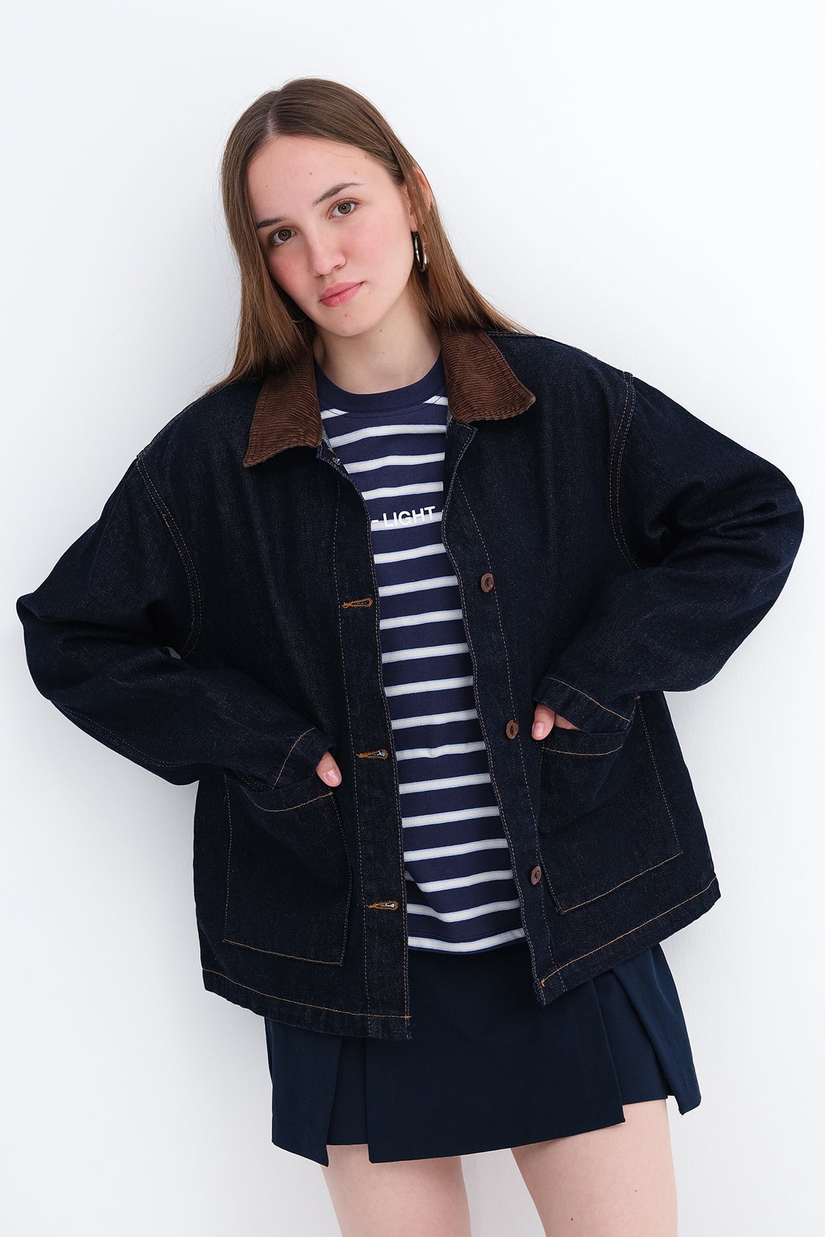 Night-Blue-Rins_Corduroy-Collar-Pocketed-Denim-Jacket-addax