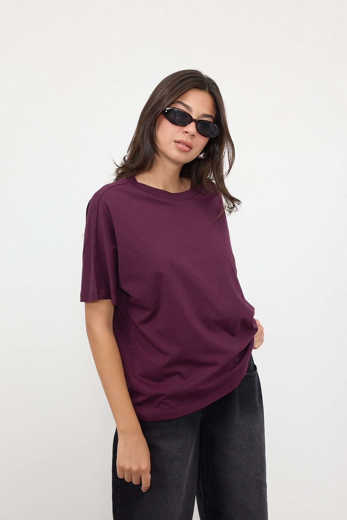 Gardenia_Oversized-Basic-T-shirt-addax