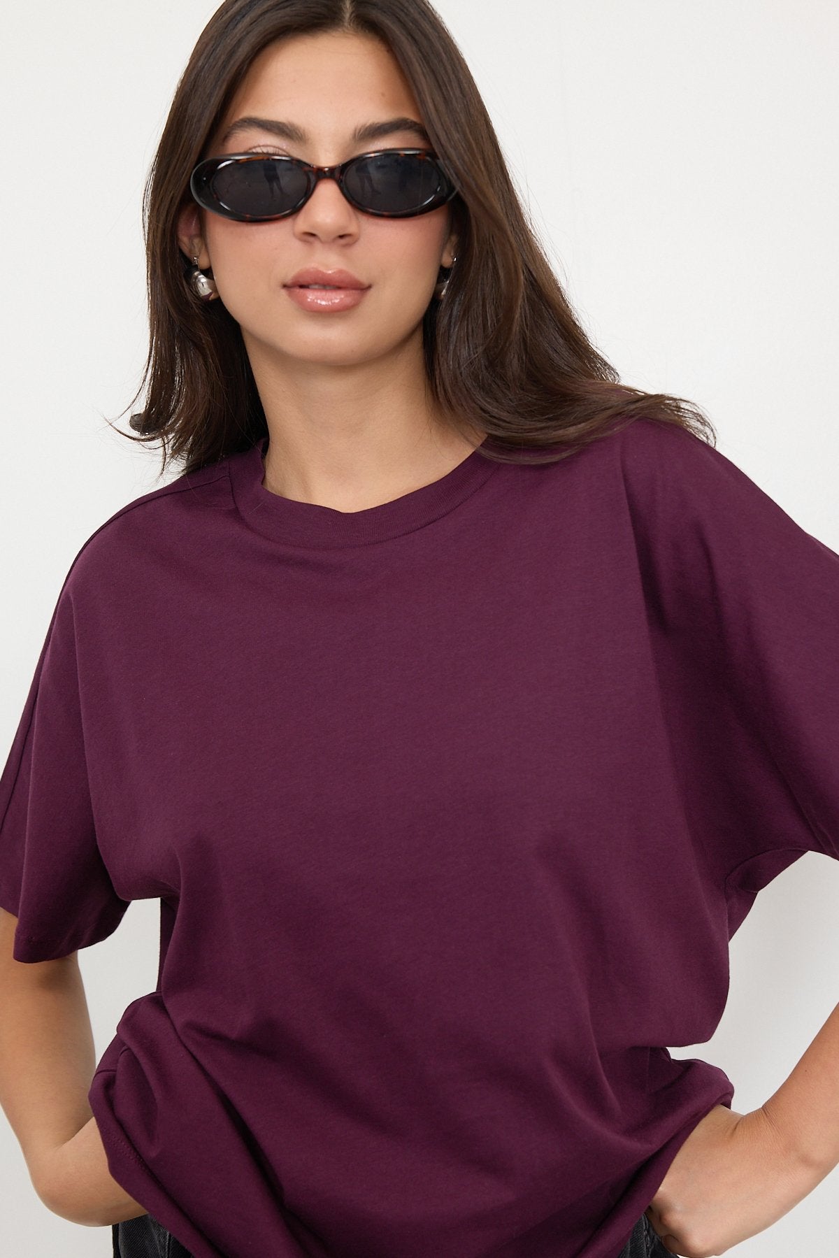 Gardenia_Oversized-Basic-T-shirt-addax