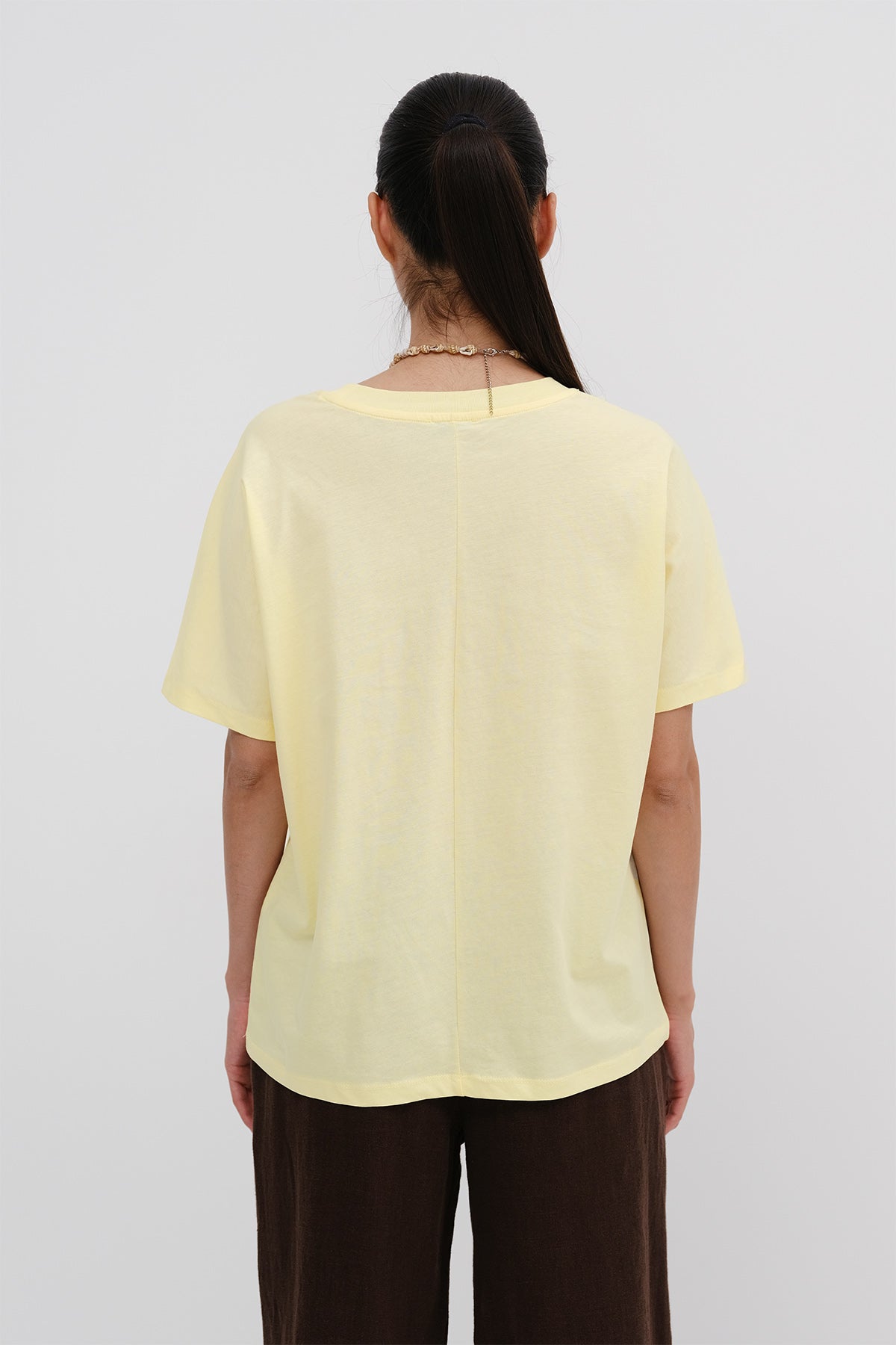 Bold-Yellow_Oversized-Basic-T-shirt-addax