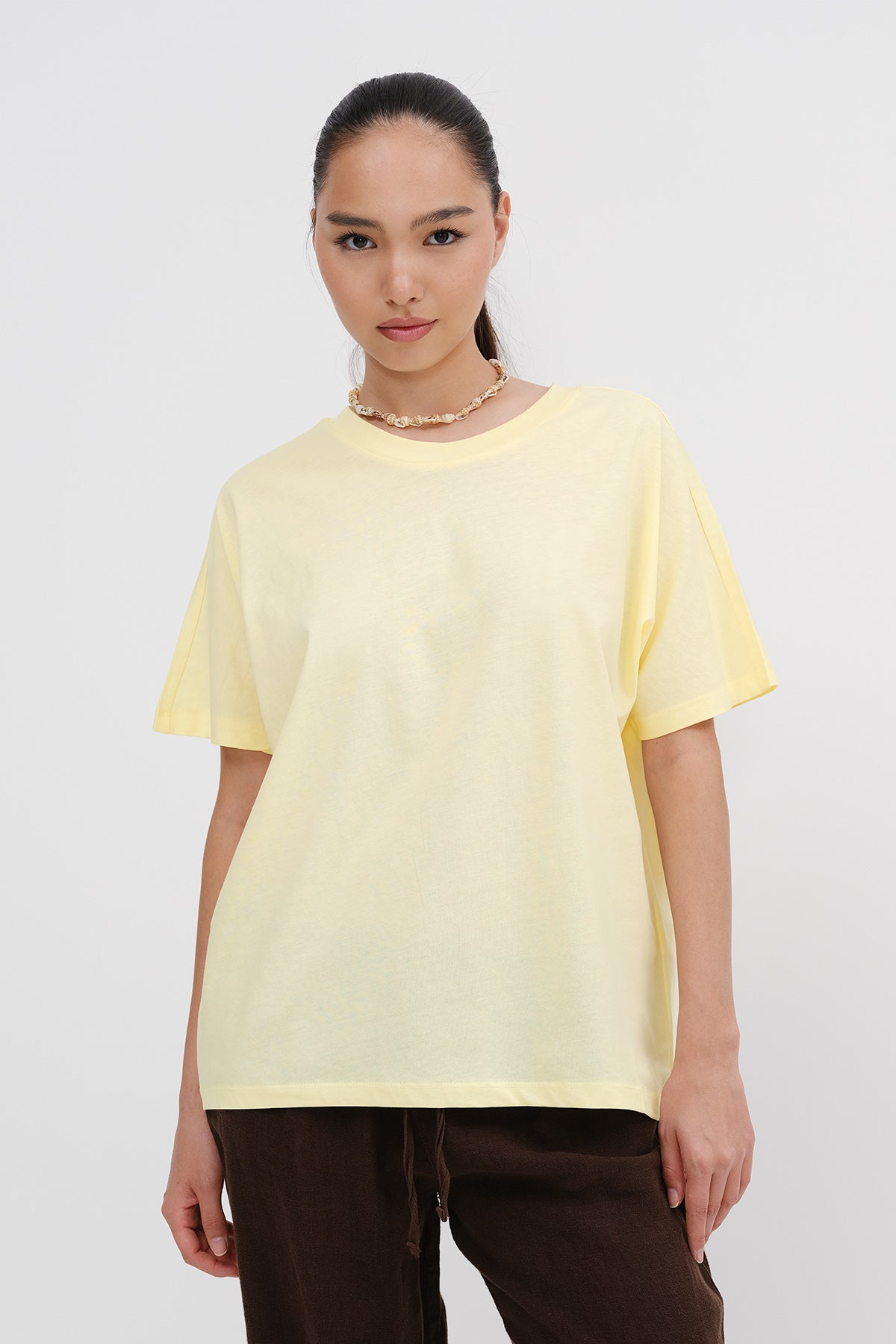 Bold-Yellow_Oversized-Basic-T-shirt-addax
