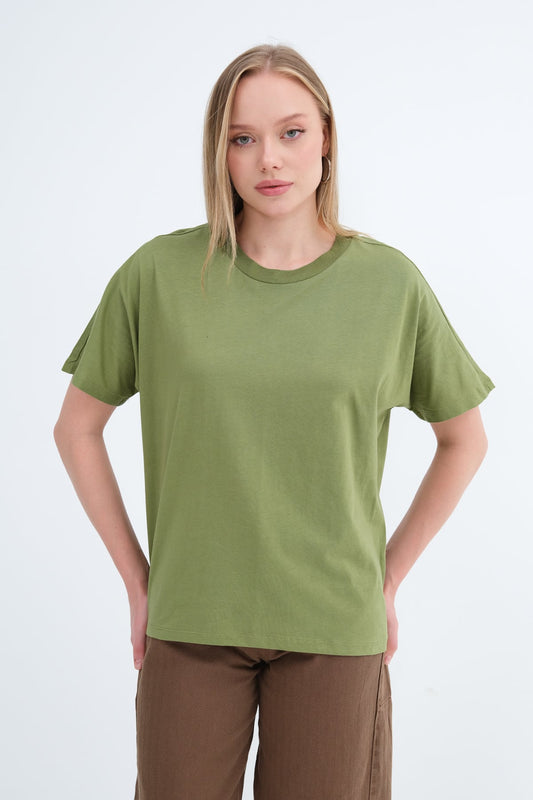Matcha_Oversized-Basic-T-shirt-addax