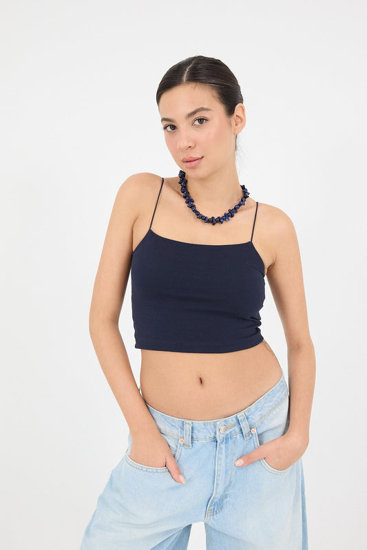 Night-Blue_Thin-Strapped-Crop-Bustier-addax
