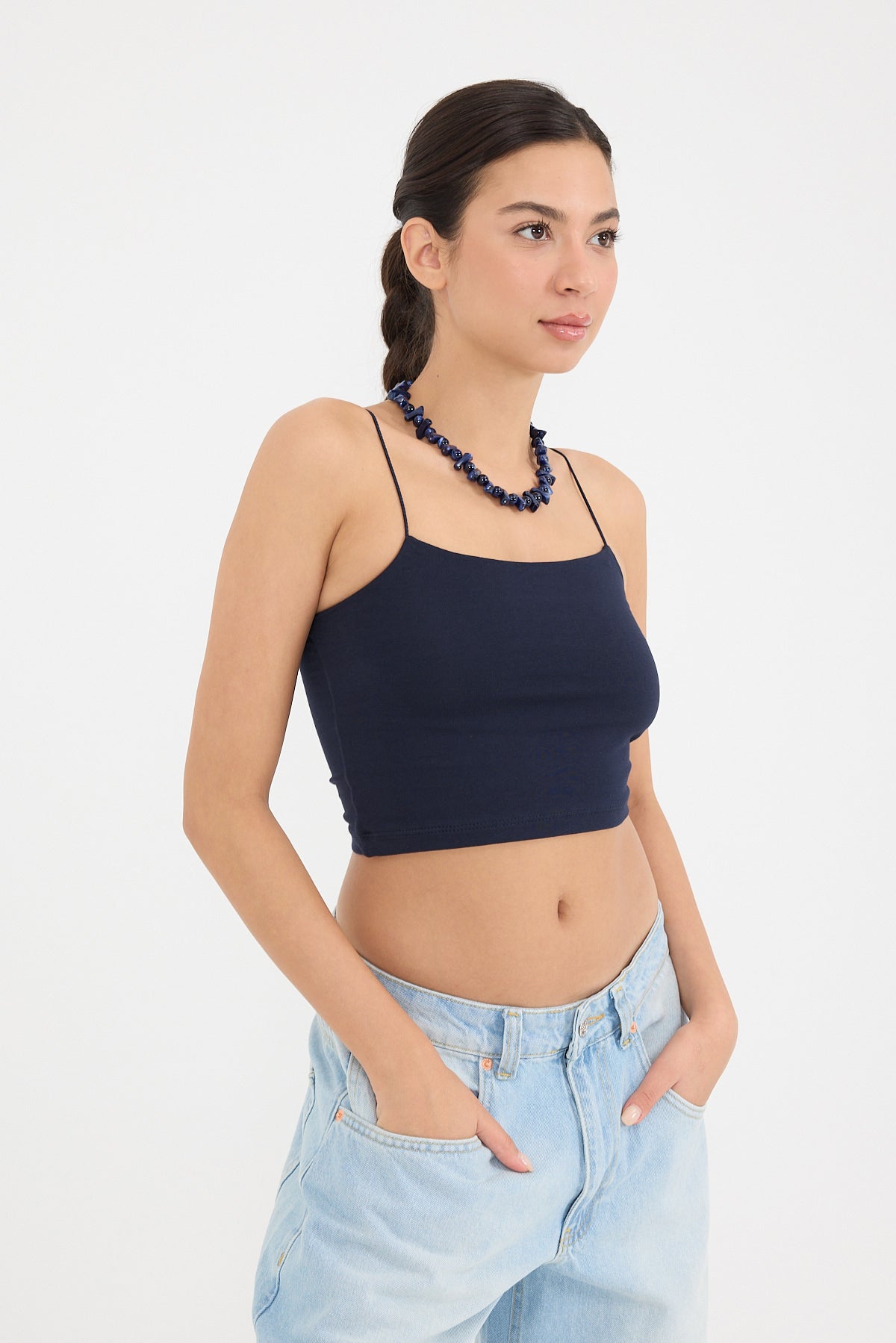 Night-Blue_Thin-Strapped-Crop-Bustier-addax