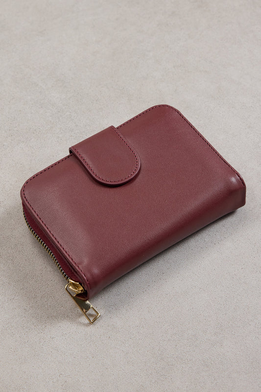 Burgundy_Snap-Button-Wallet-With-Zip-addax