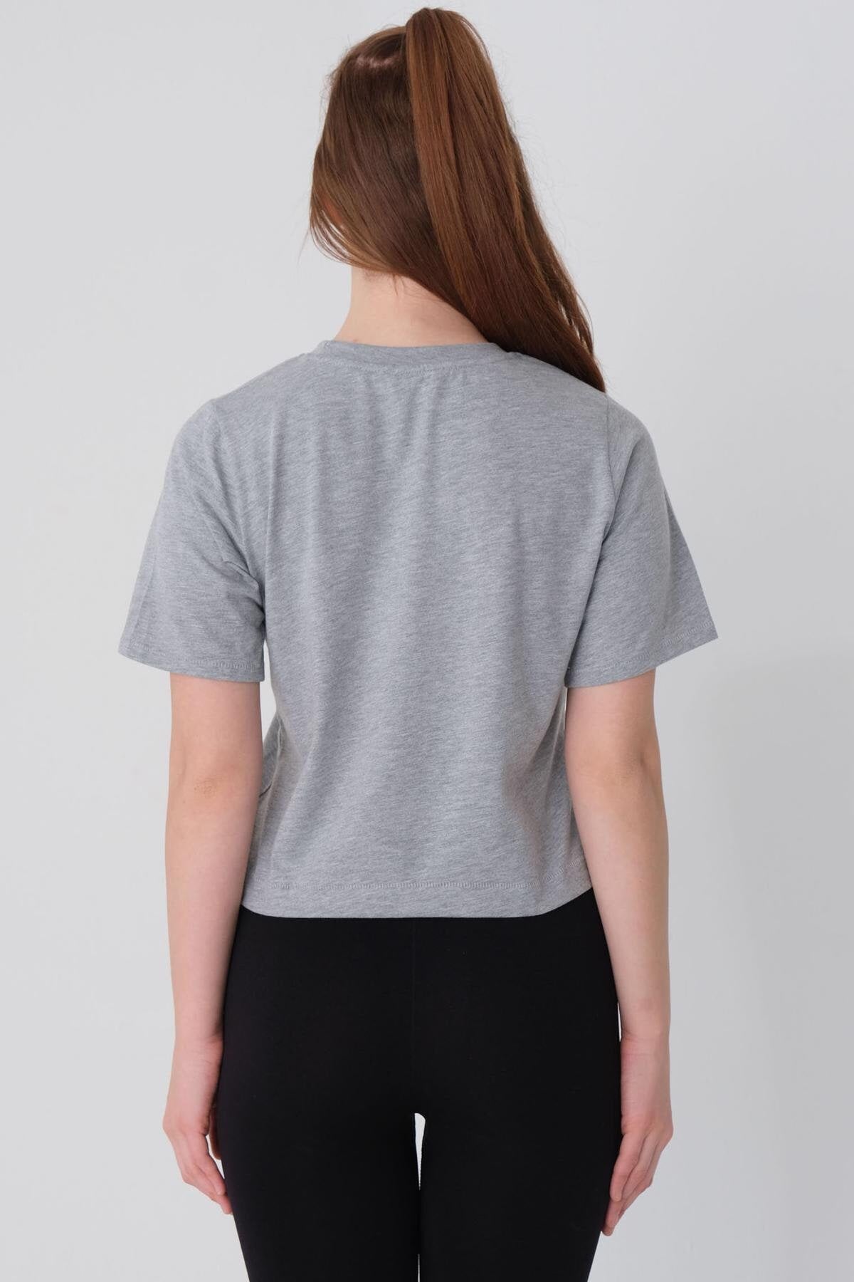 Grey-Melange_Crew-Neck-Basic-T-shirt-addax