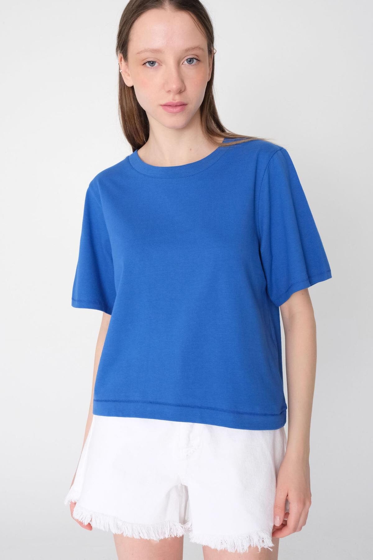 Sky-Blue_Crew-Neck-Basic-T-shirt-addax