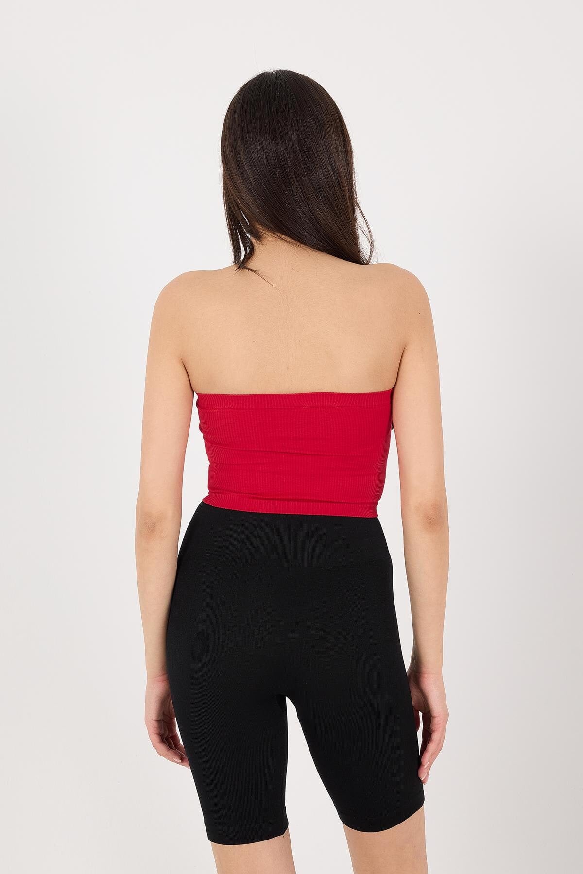 Red_Seamless-Bustier-addax