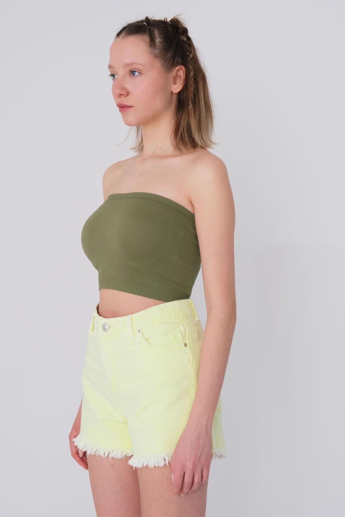 Olivie-Green_Seamless-Bustier-addax