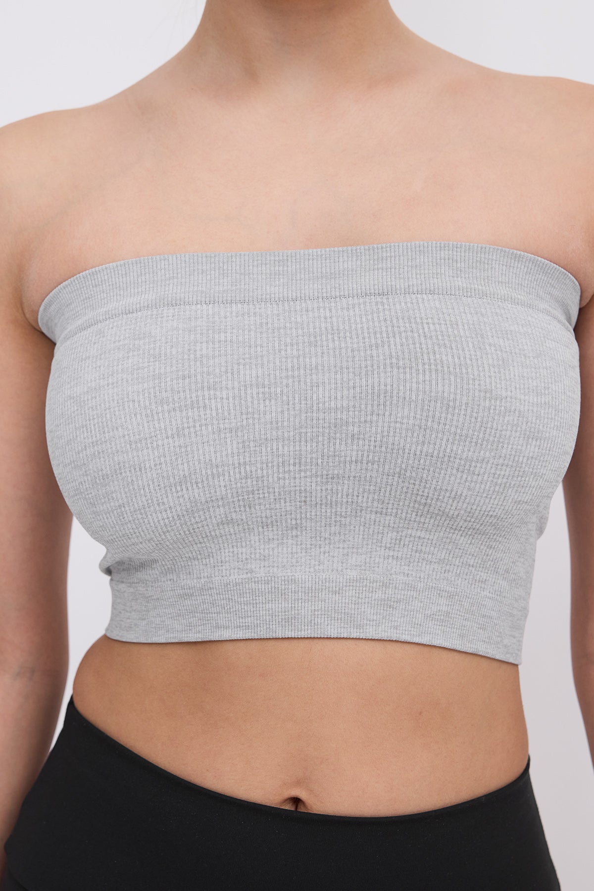 Snow-Melange_Seamless-Bustier-addax