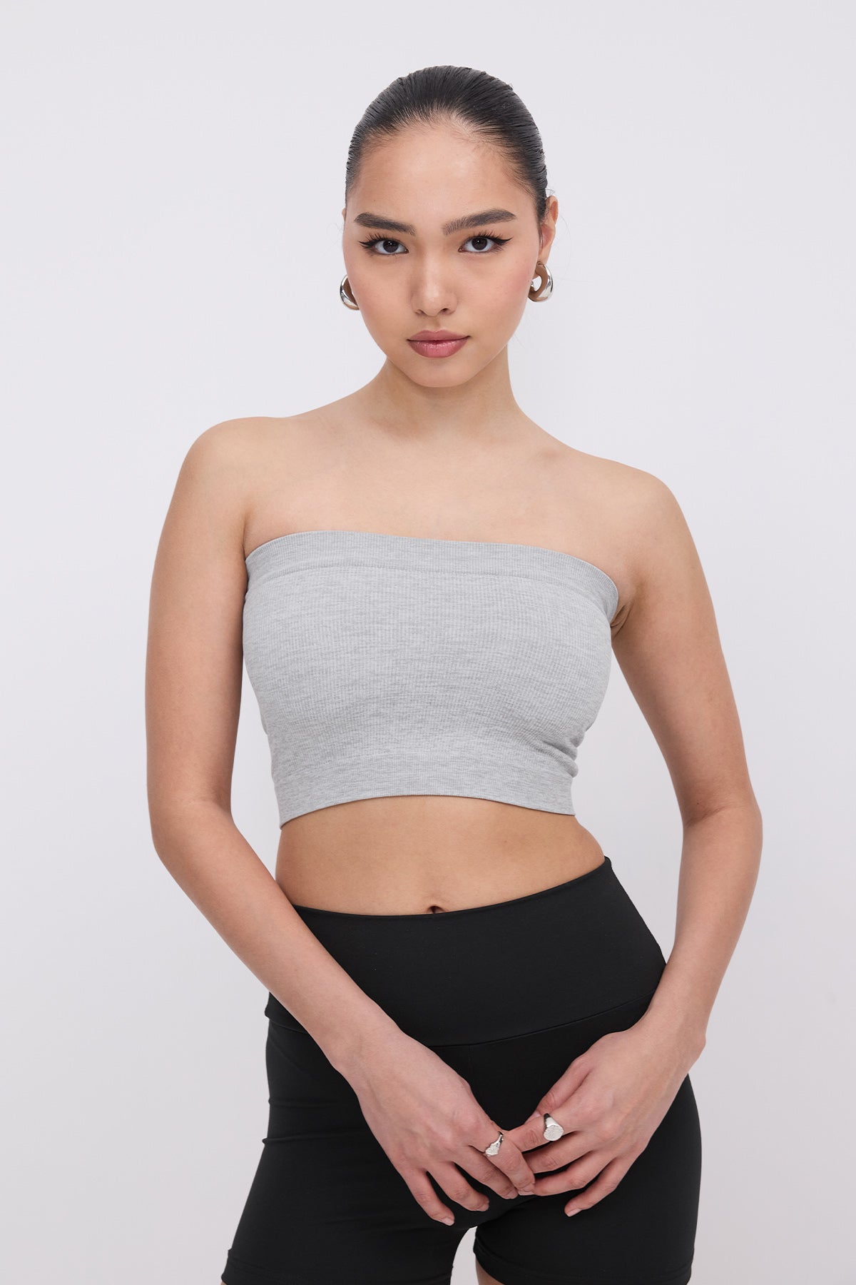 Snow-Melange_Seamless-Bustier-addax
