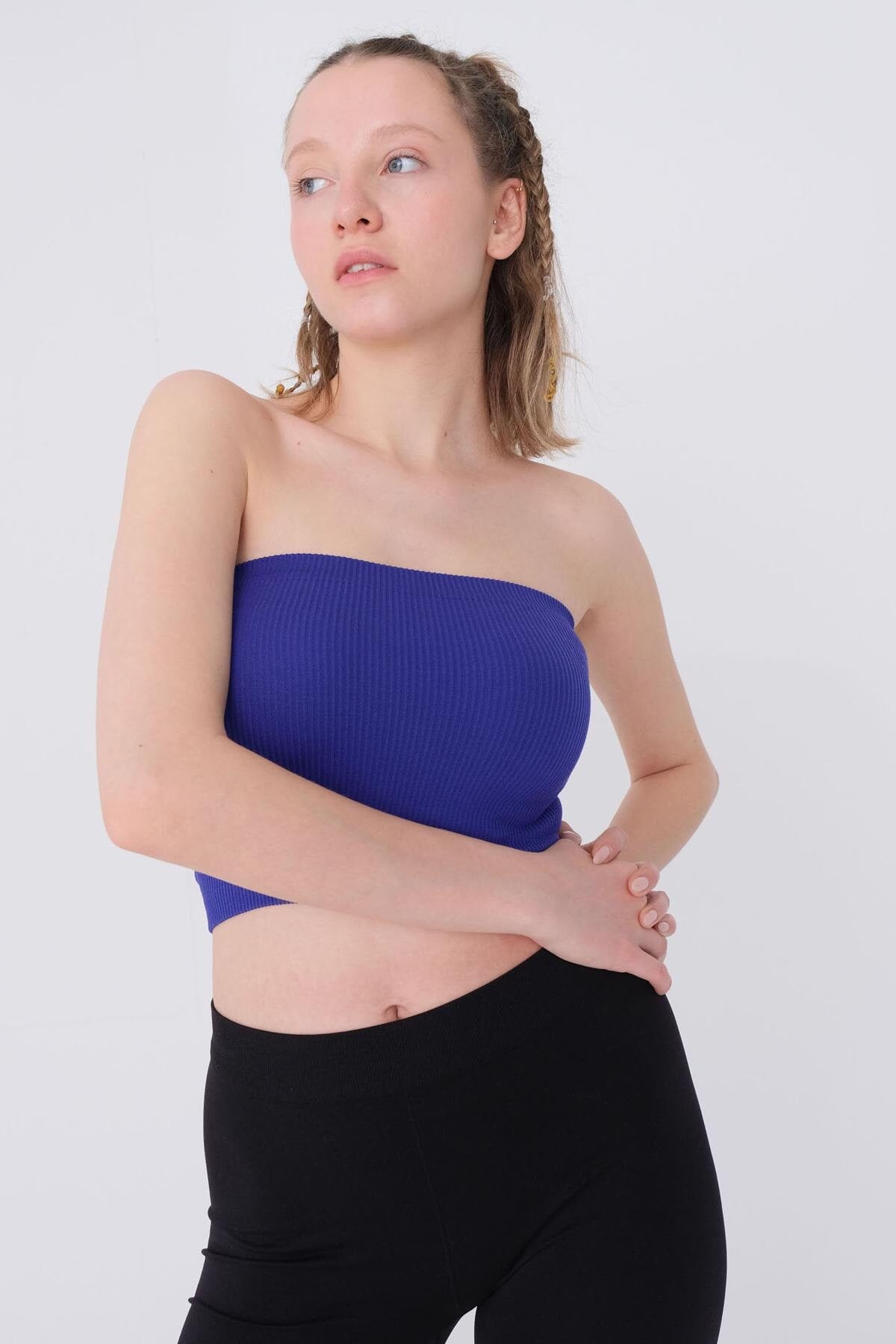 New-Royal-Blue_Seamless-Bustier-addax