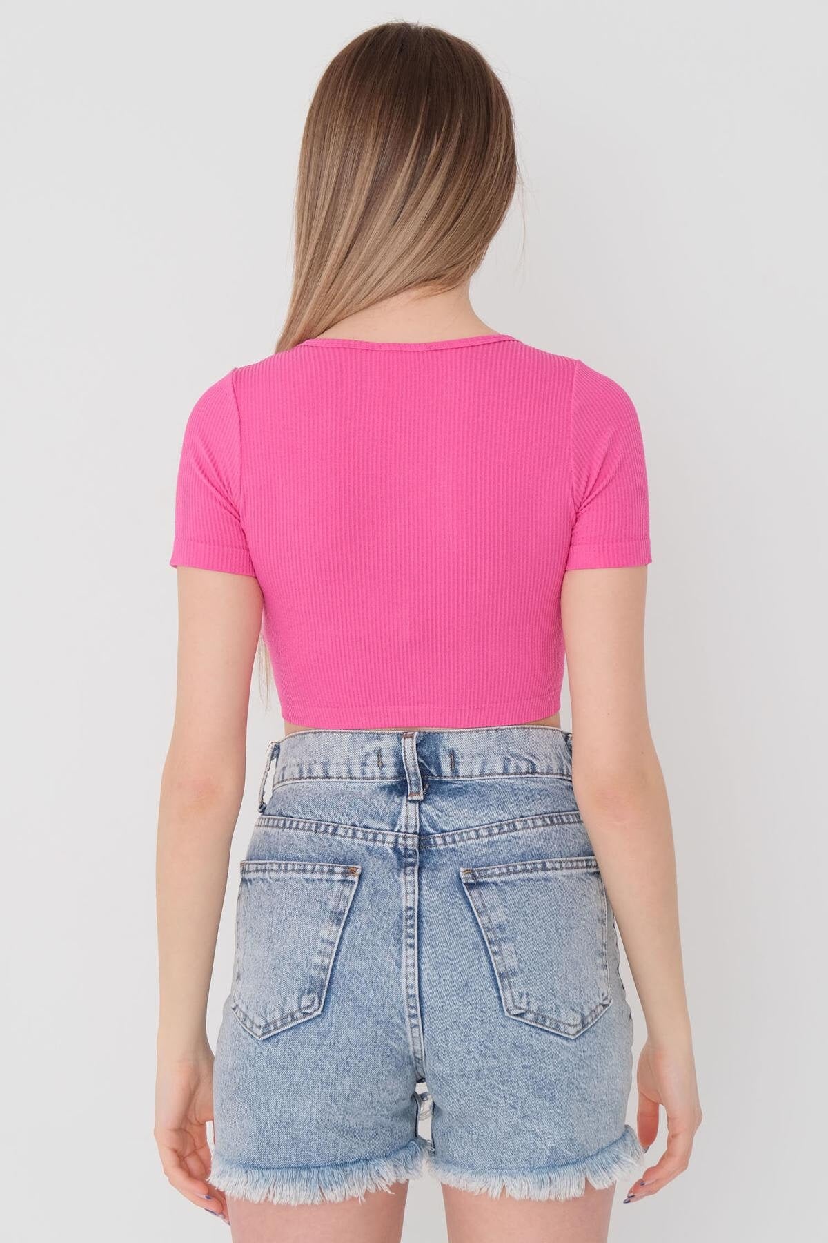 Fuchsia_Seamless-Blouse-addax