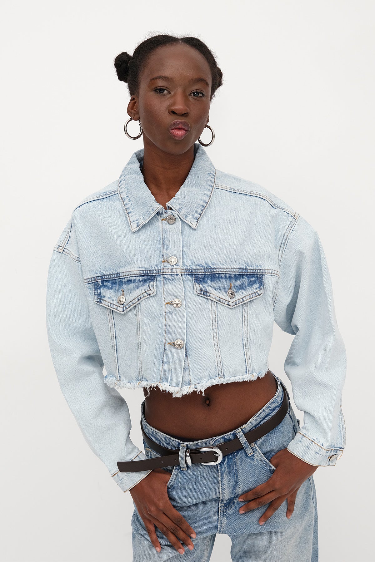 Acid-Wash_Short-Jacket-with-Tassel-addax