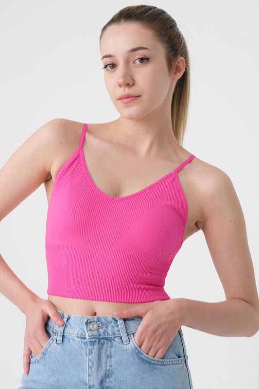 Fuchsia_V-Neck-Seamless-Crop-Top-addax
