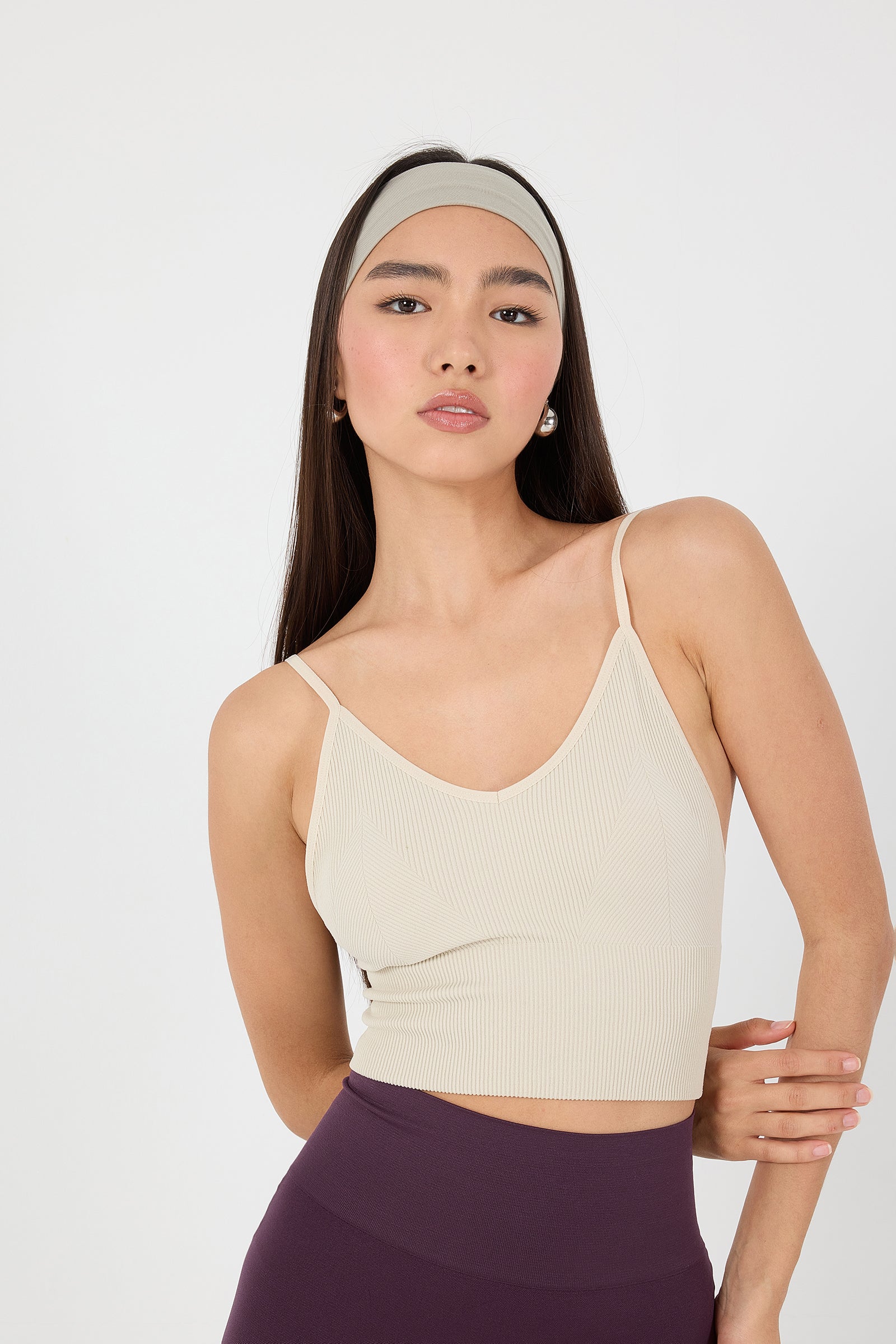 Stone_V-Neck-Seamless-Crop-Top-addax