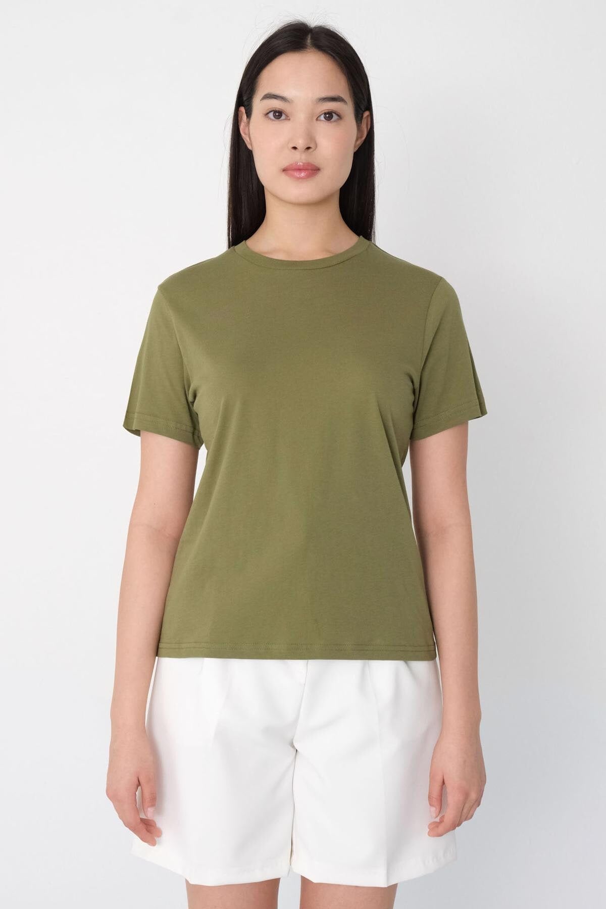 Green_Basic-T-shirt-With-Round-Neck-addax