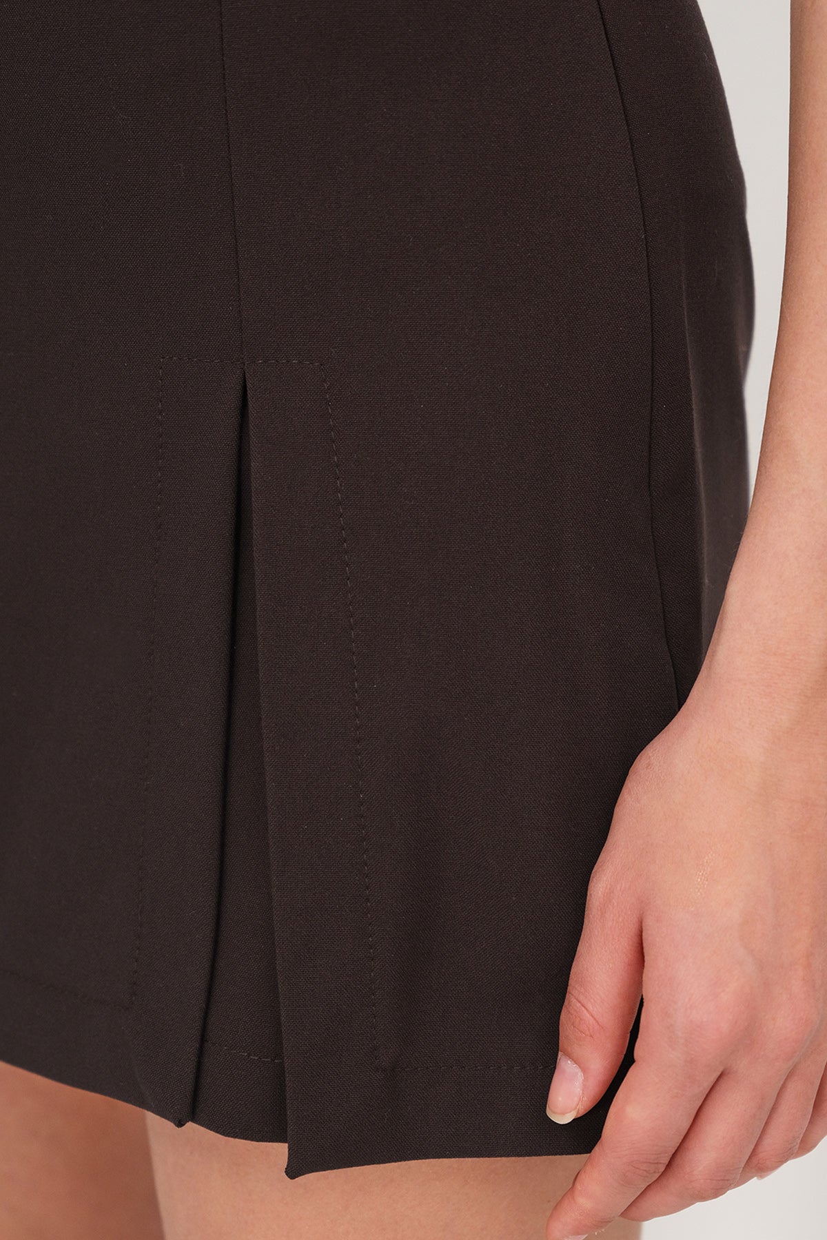 Brown_Mini-Skort-With-Slit-addax