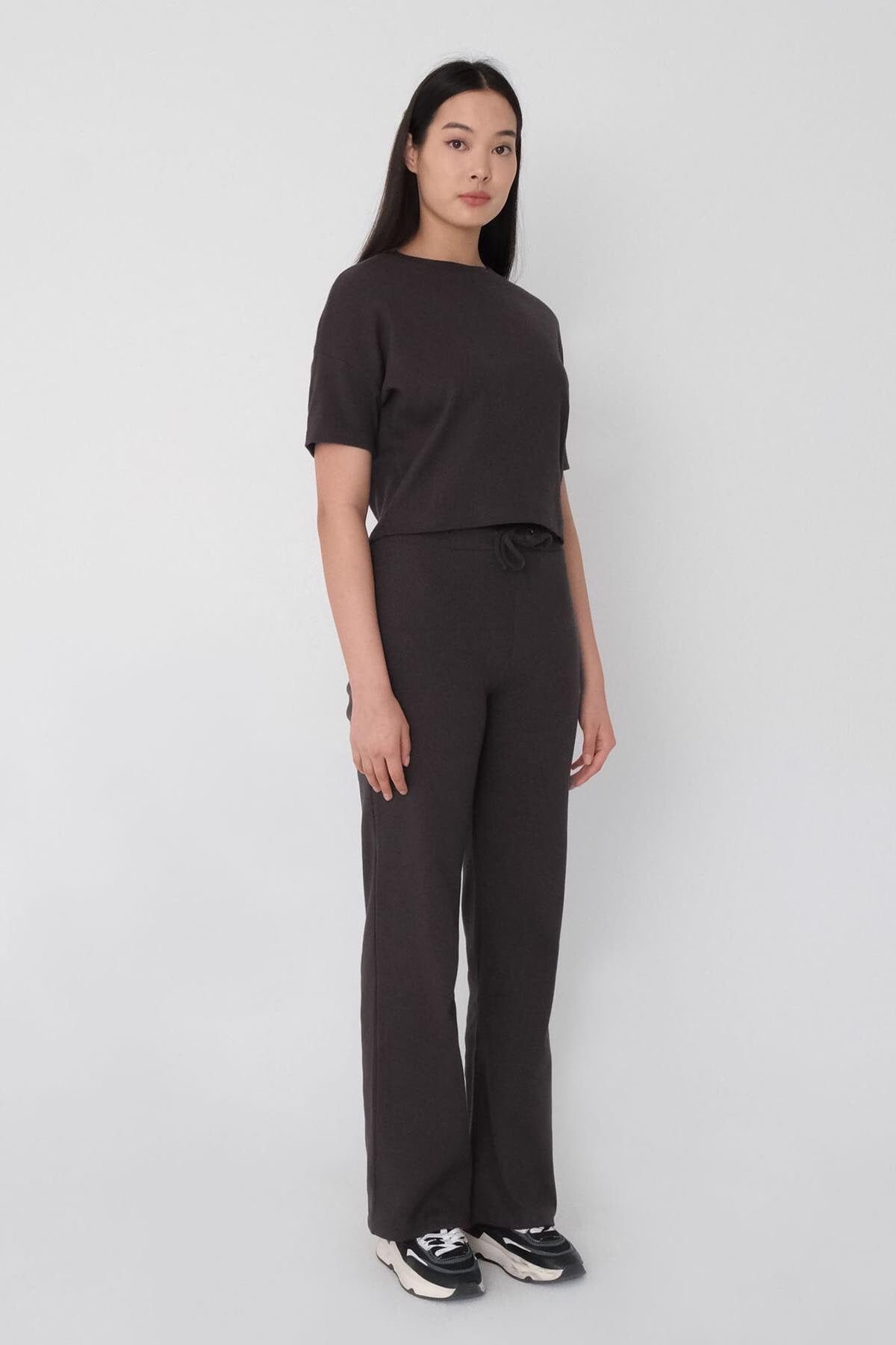 Lead-Grey_Short-Sleeve-Top-Bottom-Set-addax