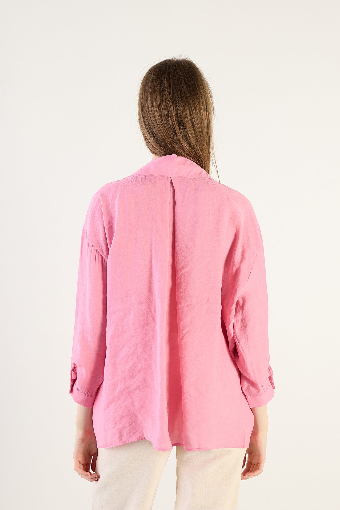 Pink_Oversize-Shirt-With-Pocket-Detail-addax