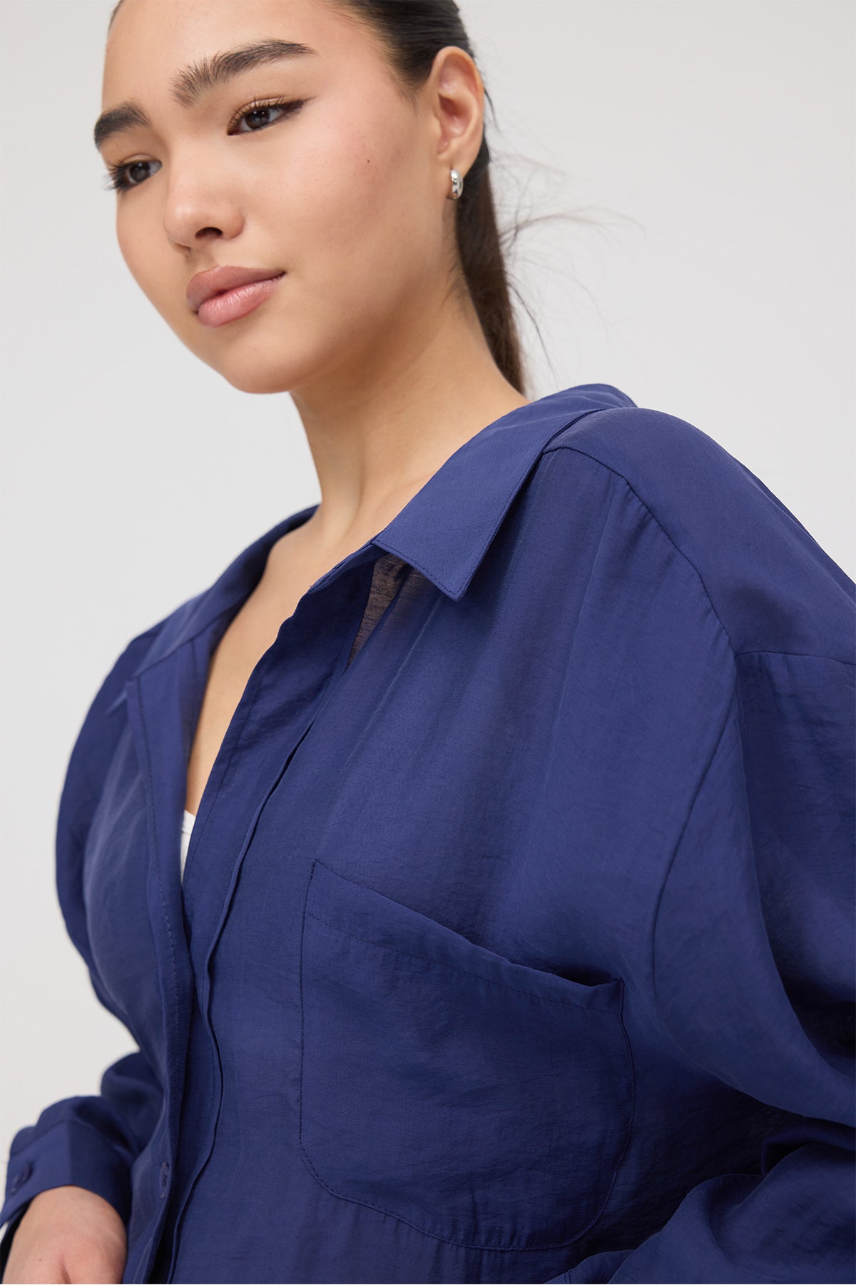 Night-Blue_Oversize-Shirt-With-Pocket-Detail-addax