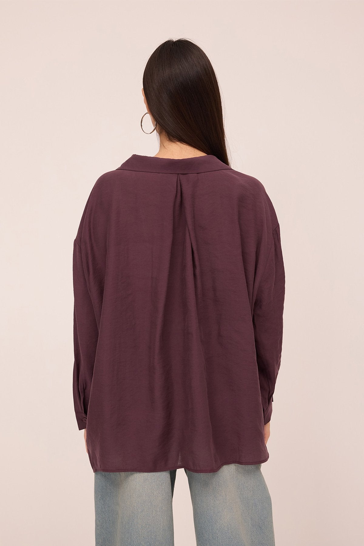 Damson_Oversize-Shirt-With-Pocket-Detail-addax