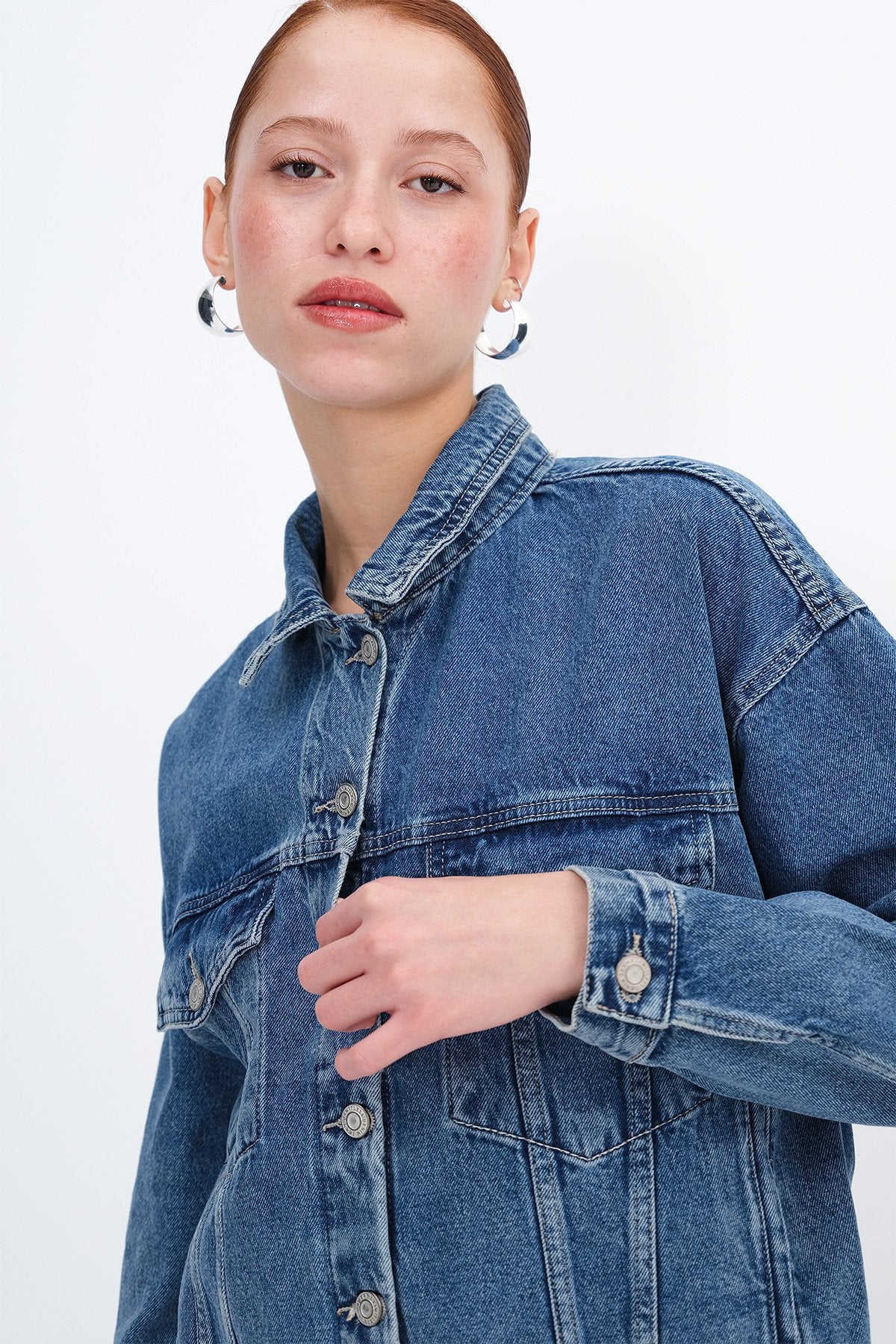 Denim Jacket With Pocket