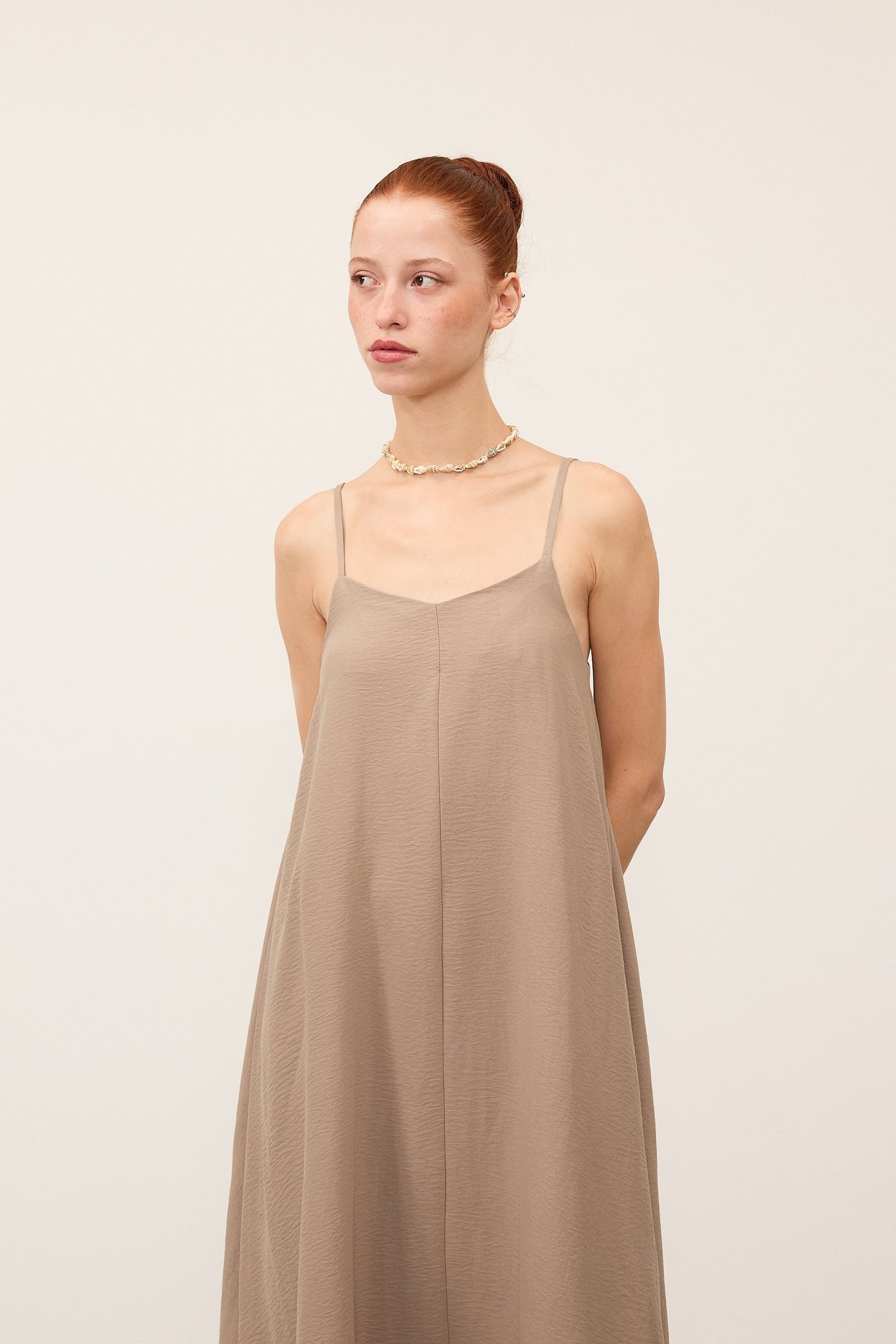 Camel_V-Neck-Dress-With-Straps-addax
