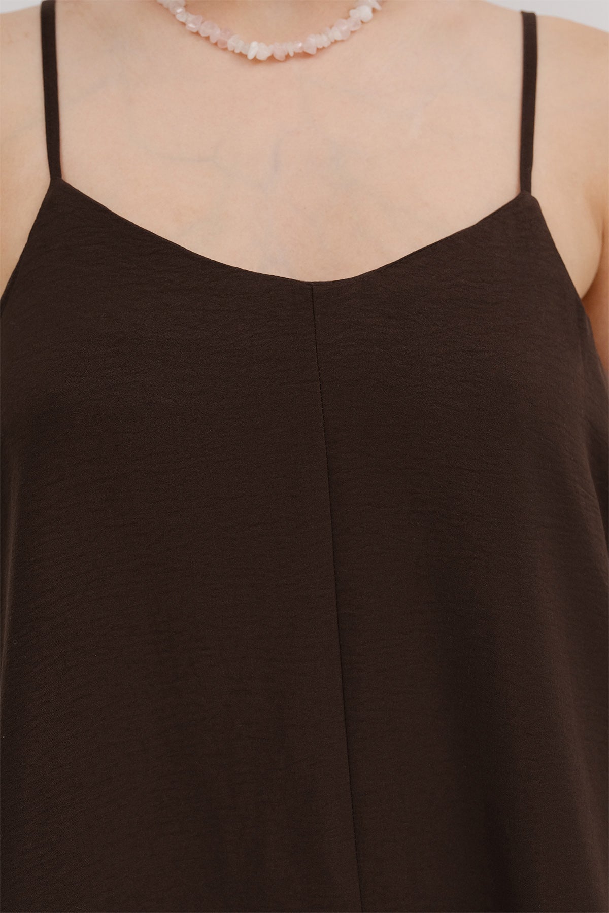 Dark-Brown_V-Neck-Dress-With-Straps-addax