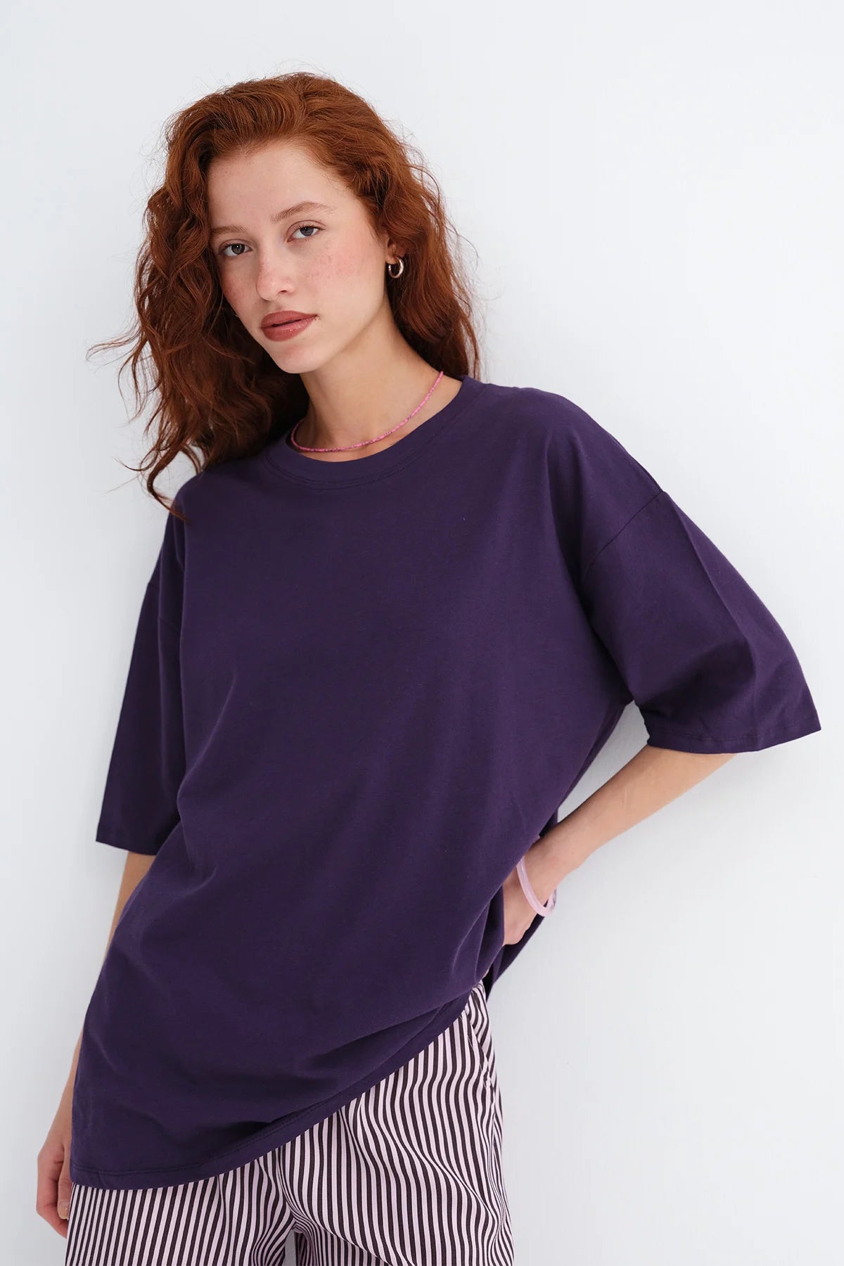 Purple_Basic-T-shirt-With-Round-Neck-addax