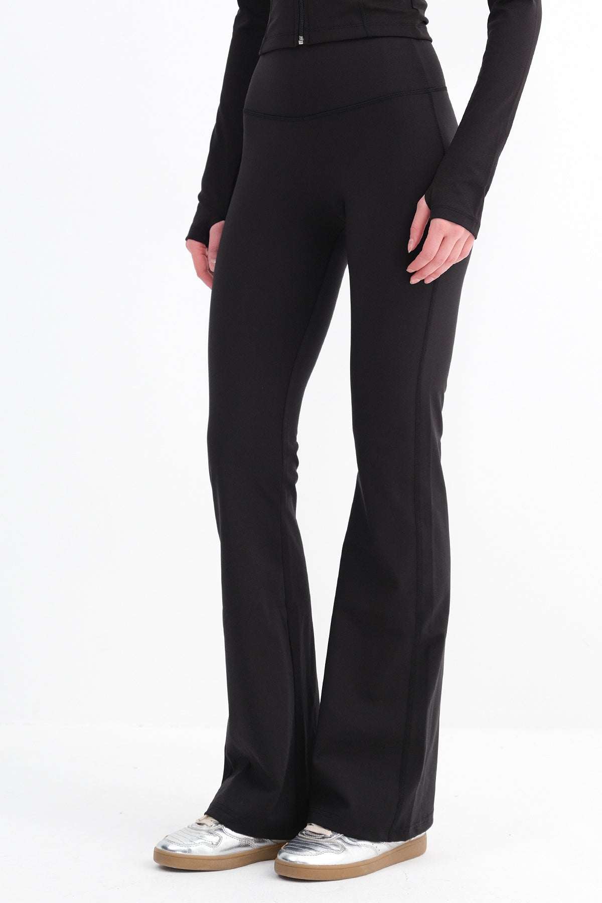 Black_High-Waist-Flare-Leg-Leggings-addax