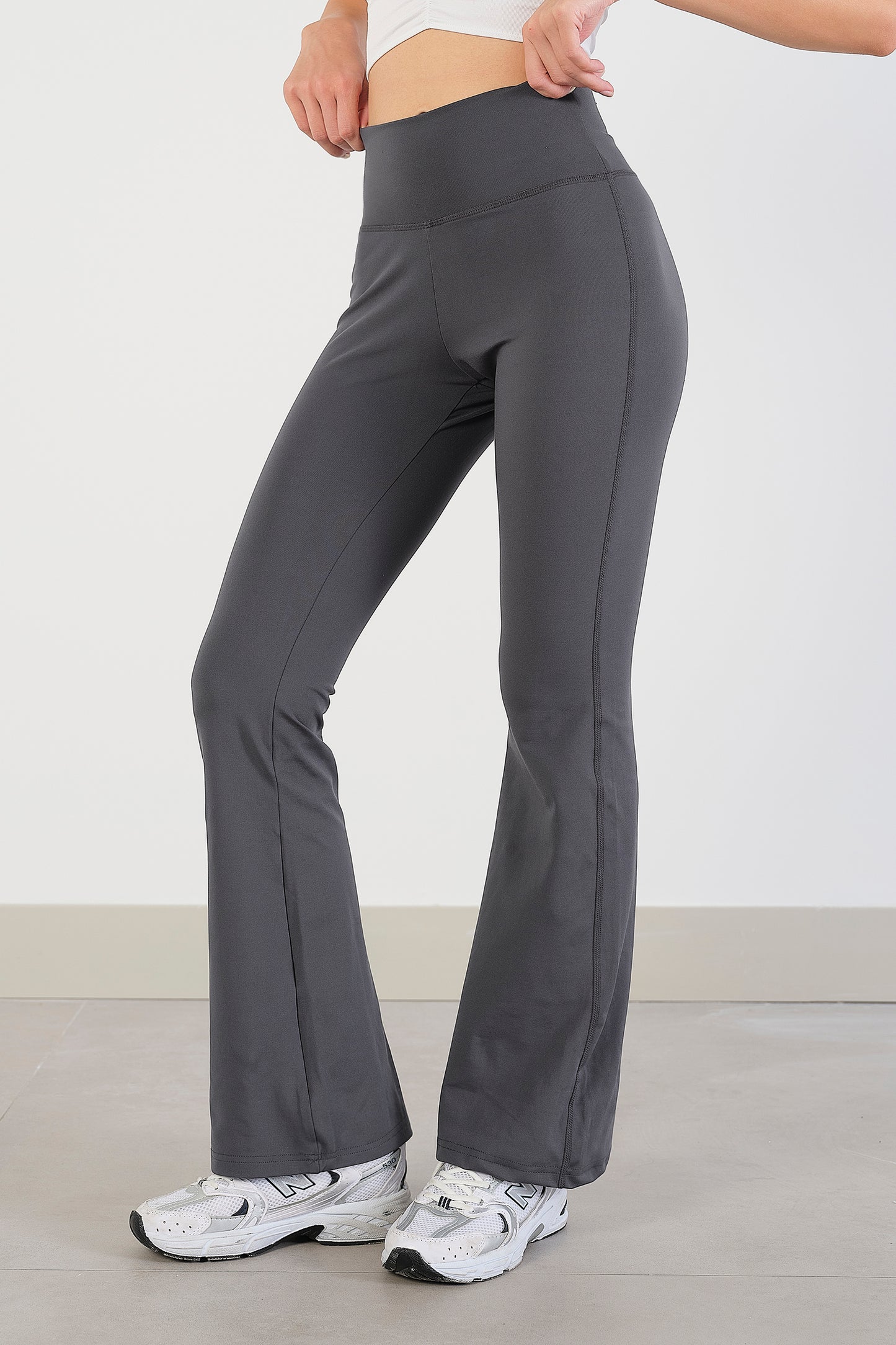 Charcoal_High-Waist-Flare-Leg-Leggings-addax