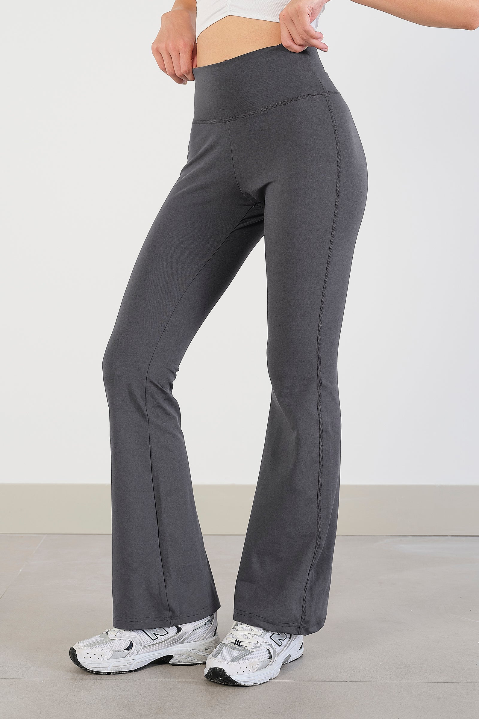 Charcoal_High-Waist-Flare-Leg-Leggings-addax