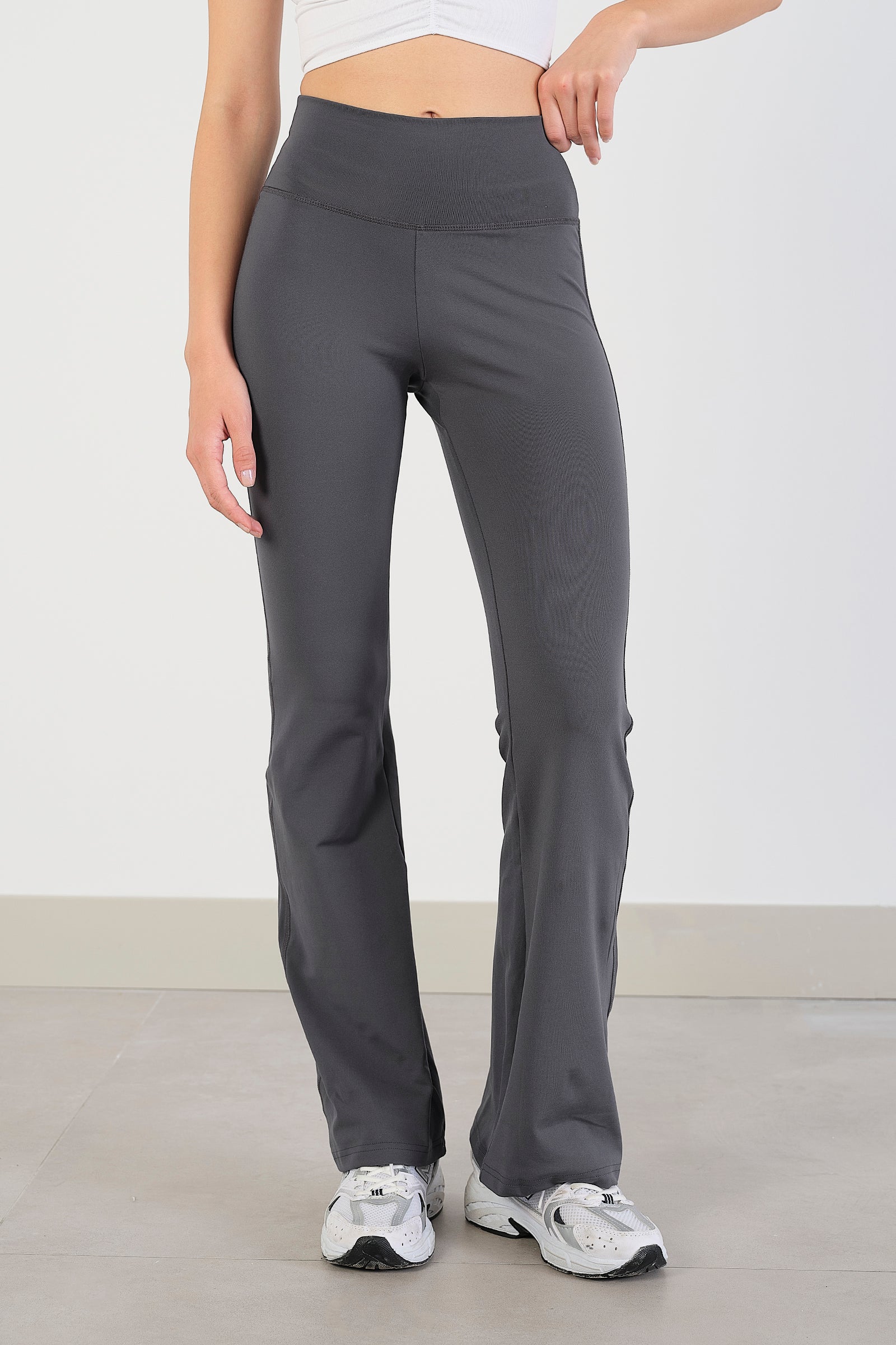 Charcoal_High-Waist-Flare-Leg-Leggings-addax